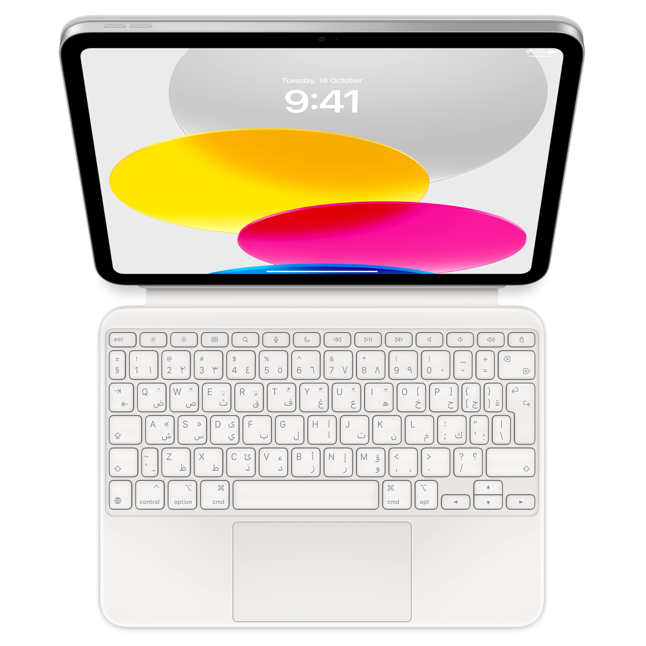 Apple Magic Keyboard Folio iPad 10th QWERTY Arabisch