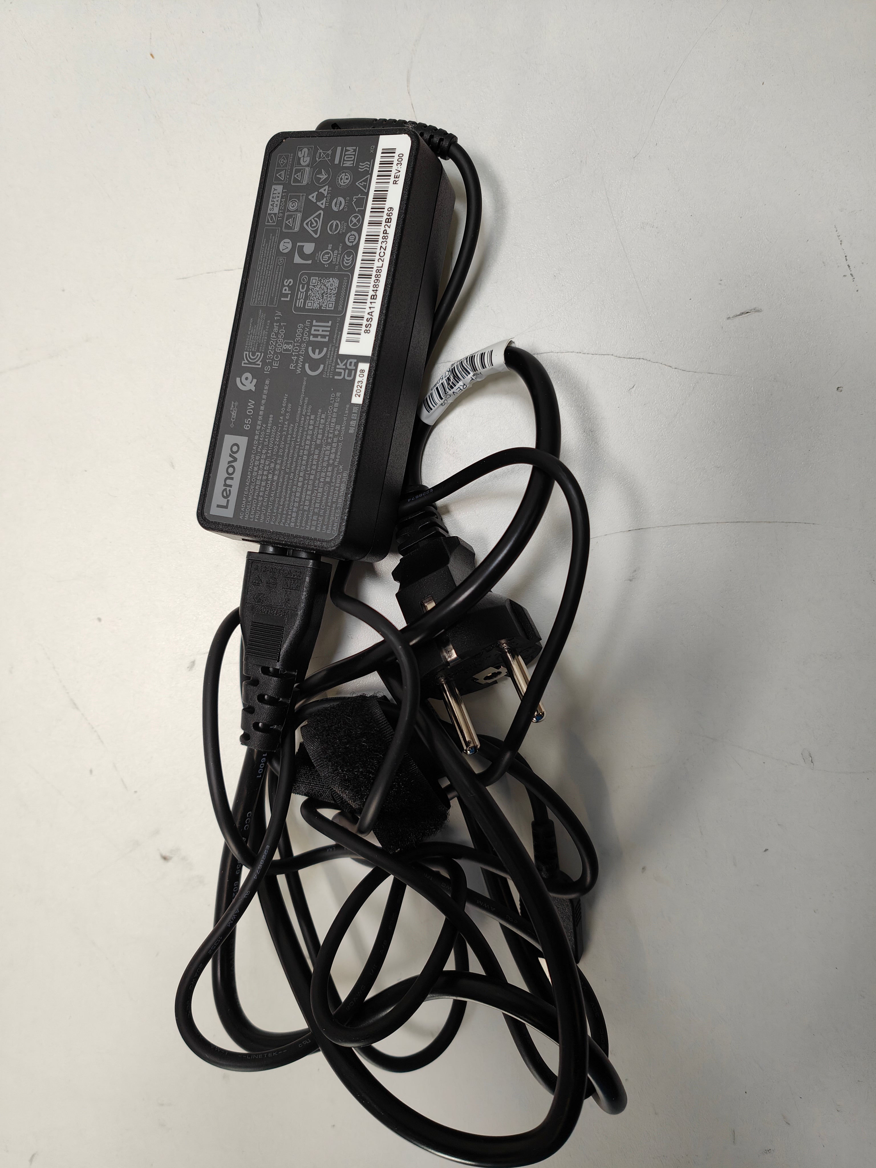 Lenovo ThinkCentre 65W AC Adapter (Slim Tip)-EU