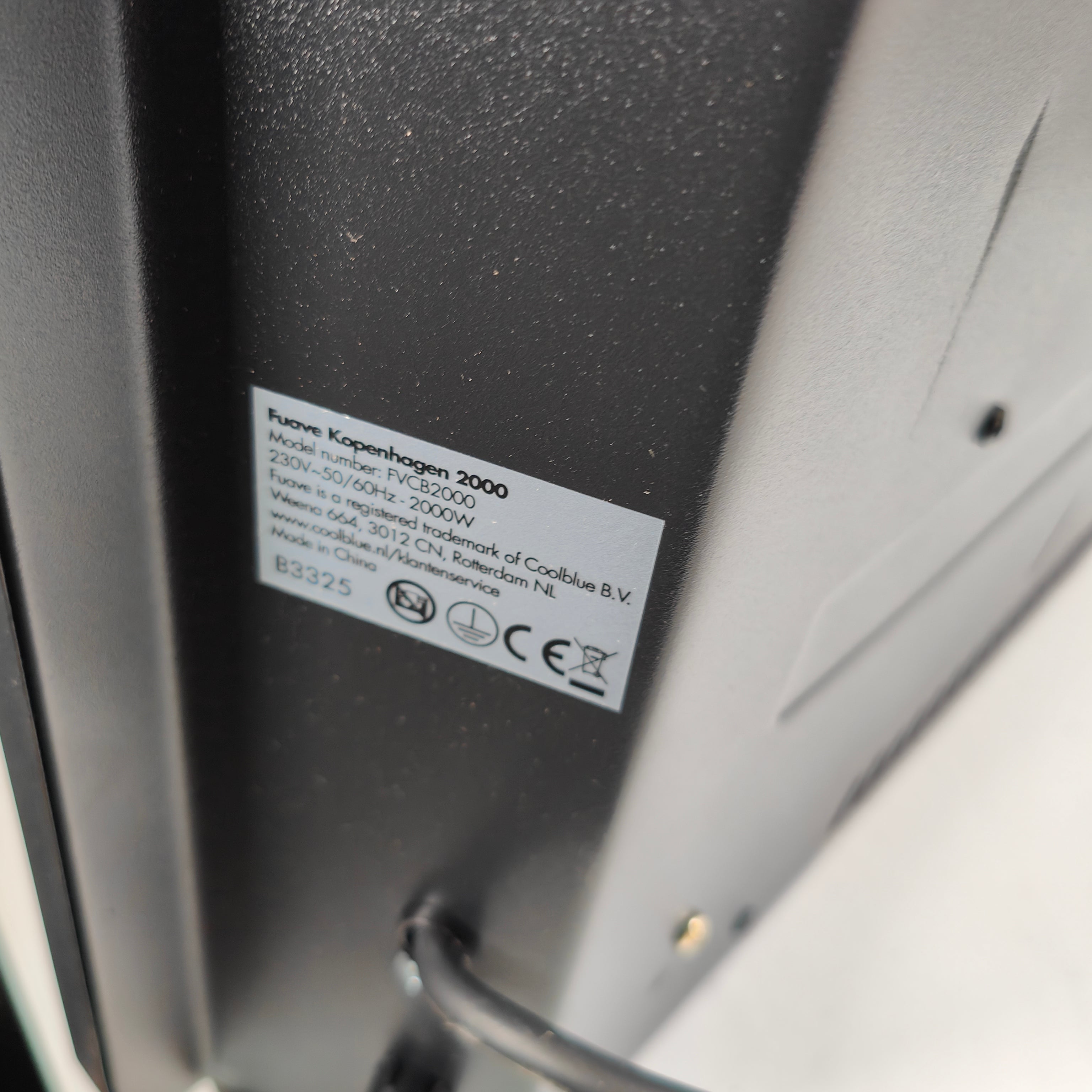 Fuave Kopenhagen 2000 Zwart