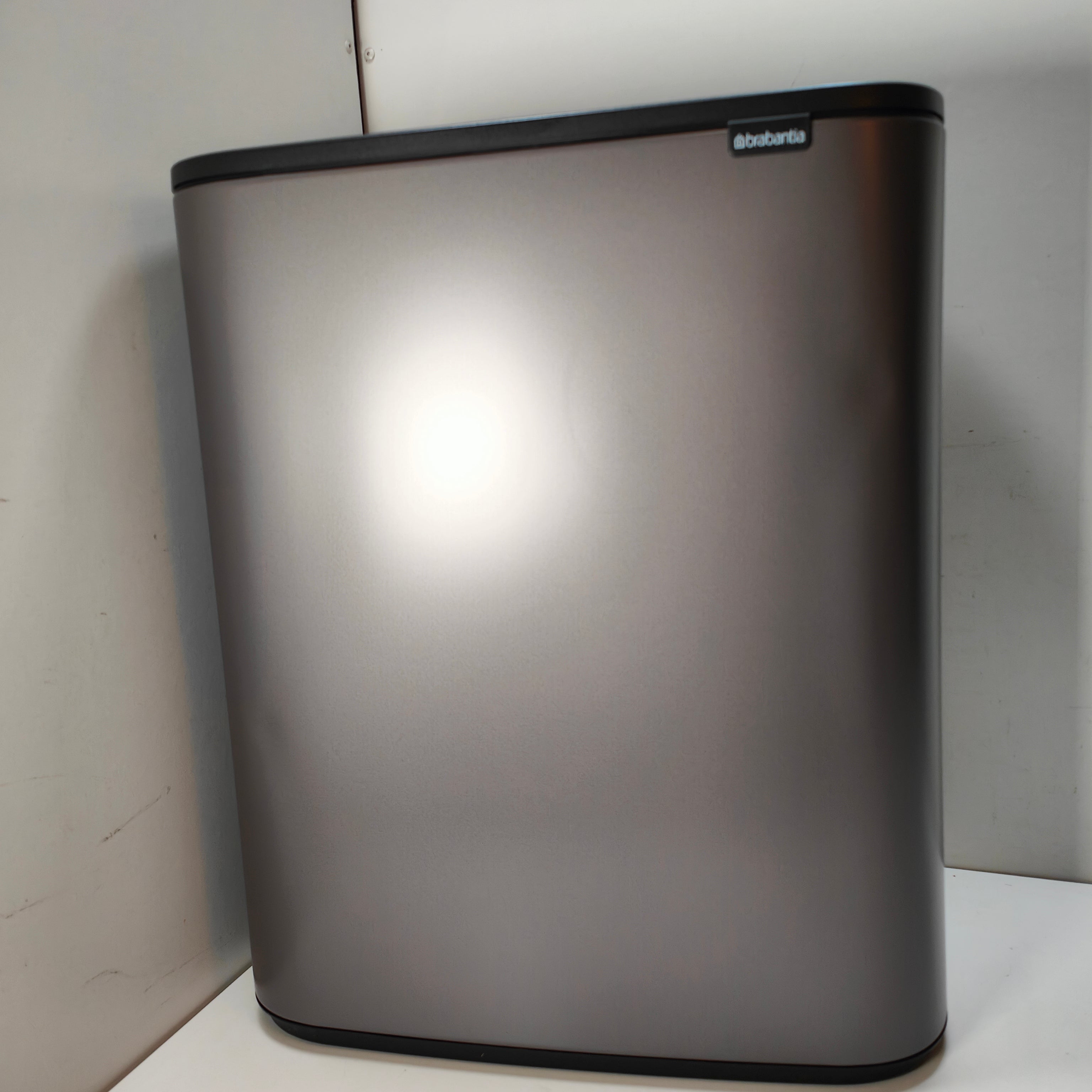 Brabantia Bo Touch Bin 60 Liter Platinum