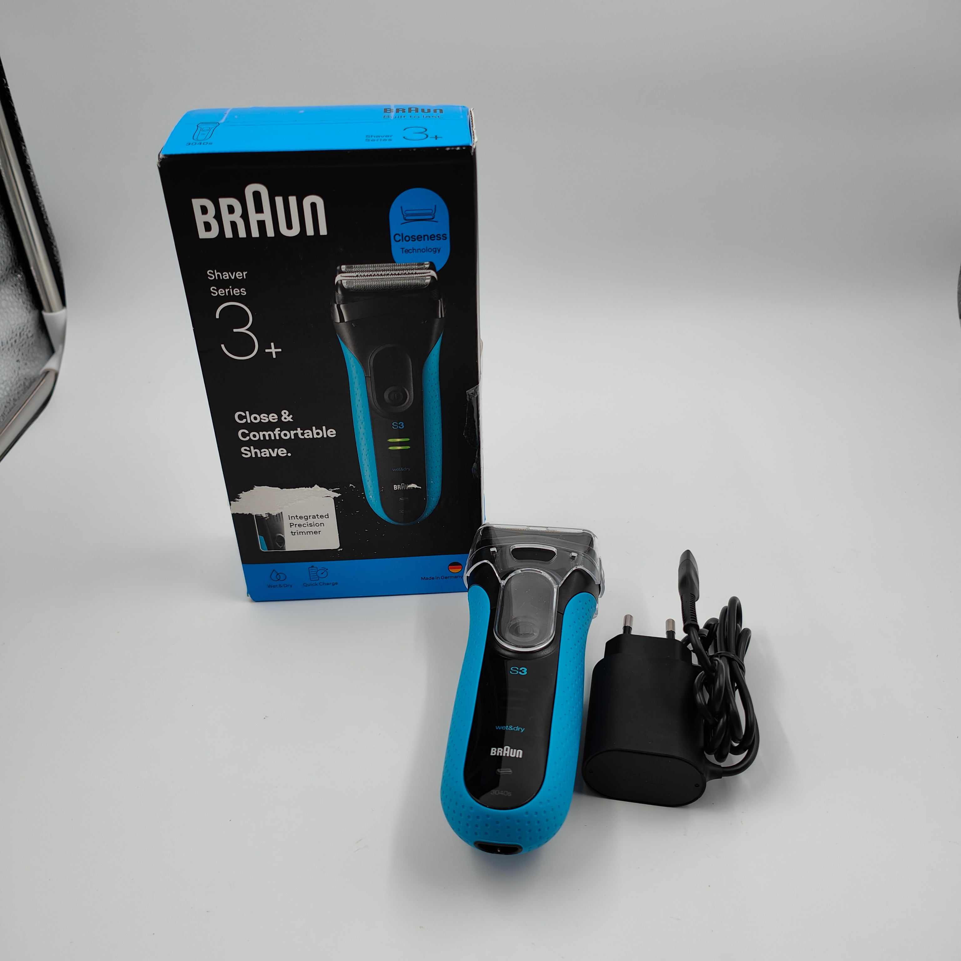 Braun Série 3+ 3040S Bleu