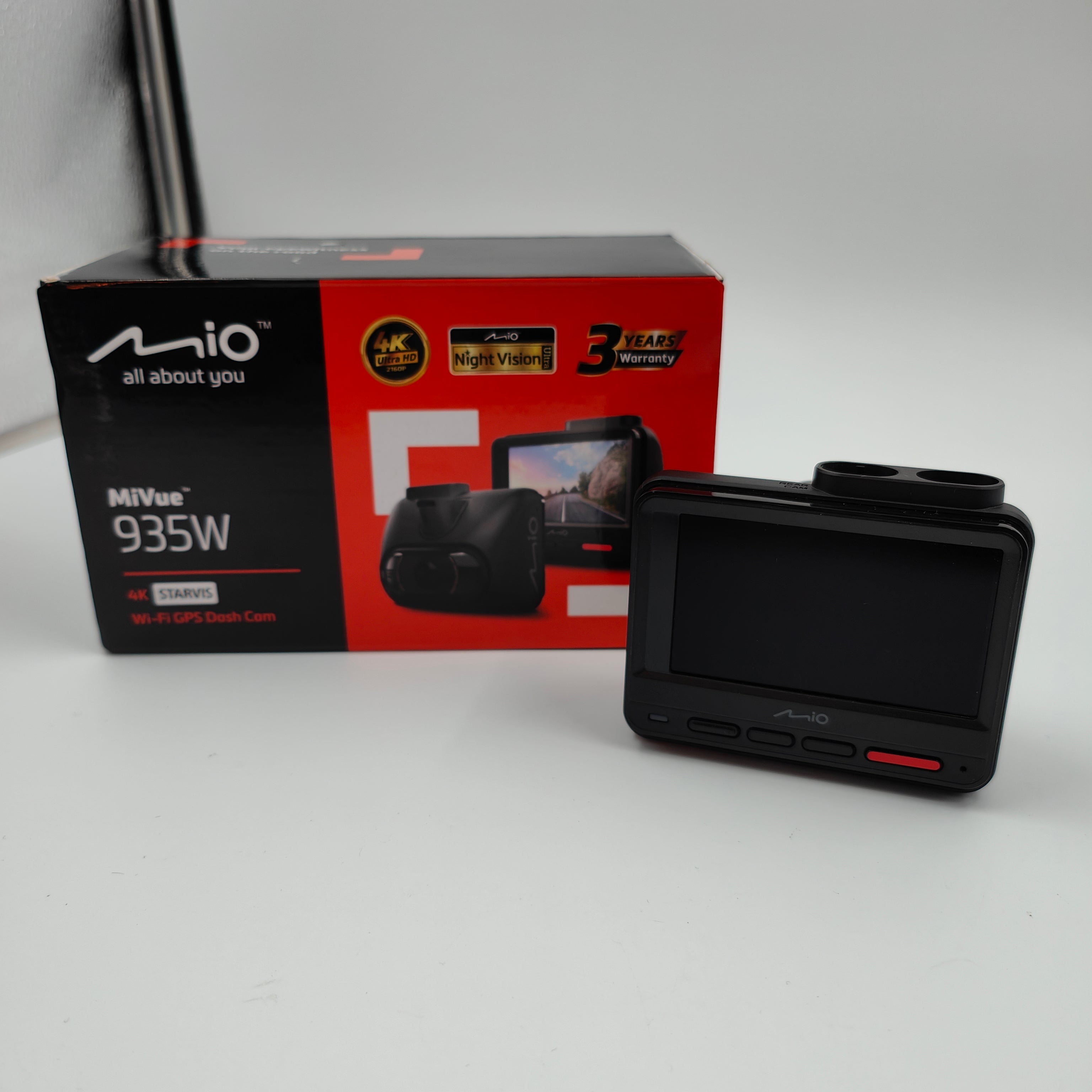 Mio MiVue 935W 4K UHD - Wifi - GPS - Radars fixes