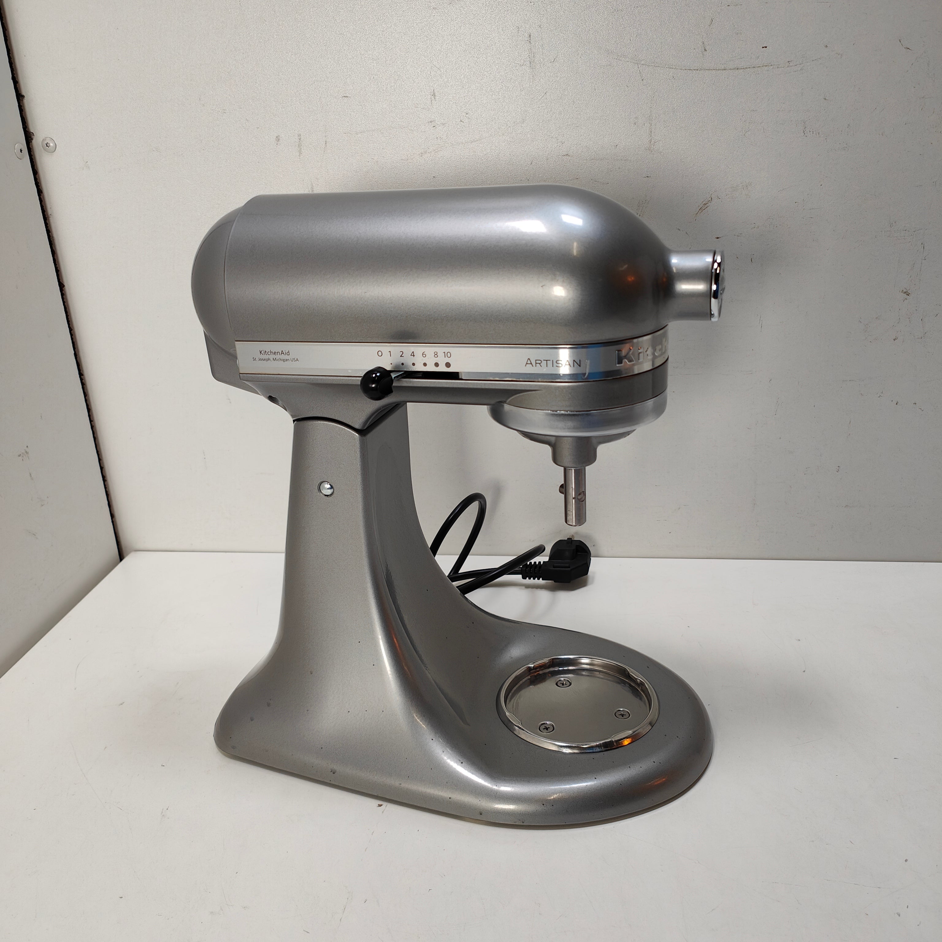 Kitchenaid Handmixer Artisan 5KSM175PS Kontur Silber