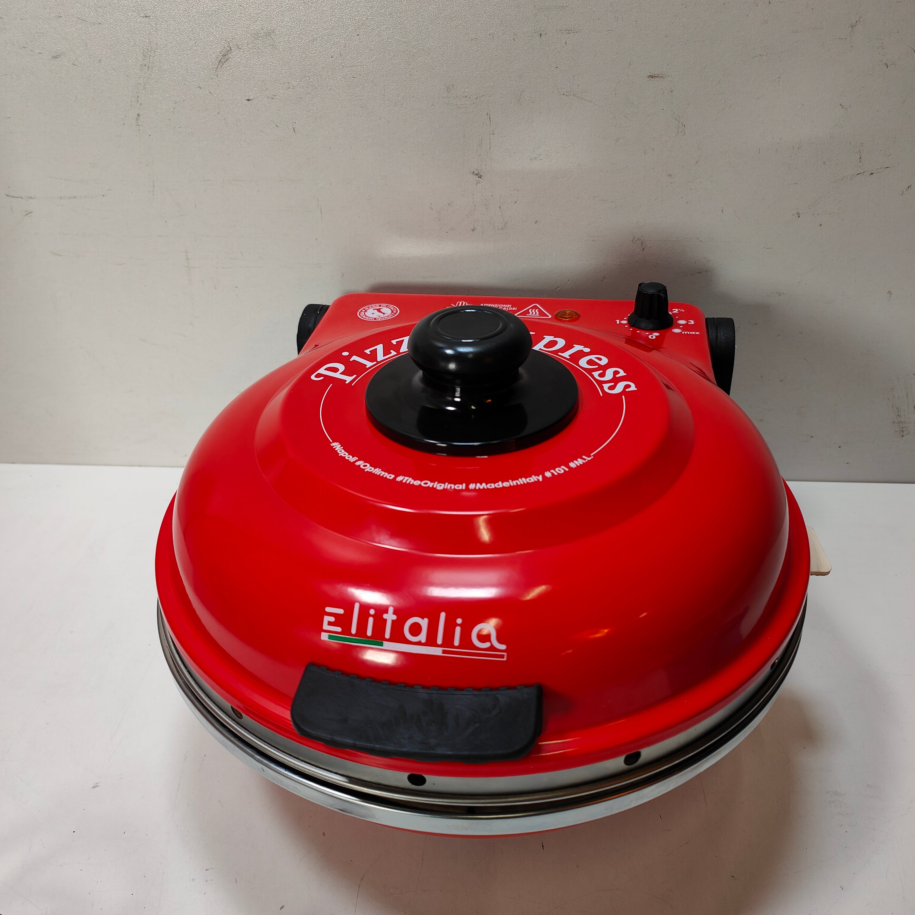 Optima Pizzaoven Rood