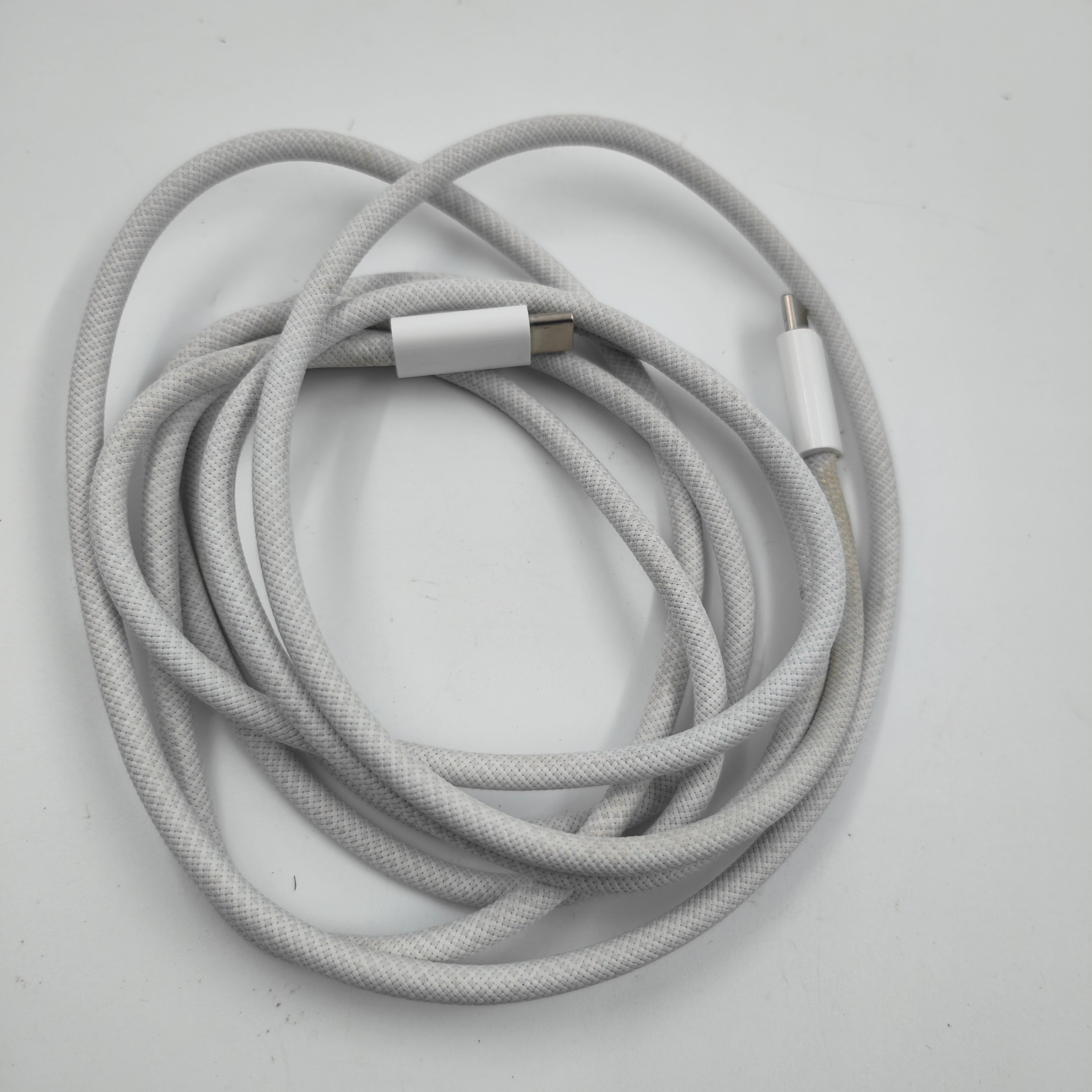 Apple Usb C naar Usb C Kabel 2m Nylon Wit