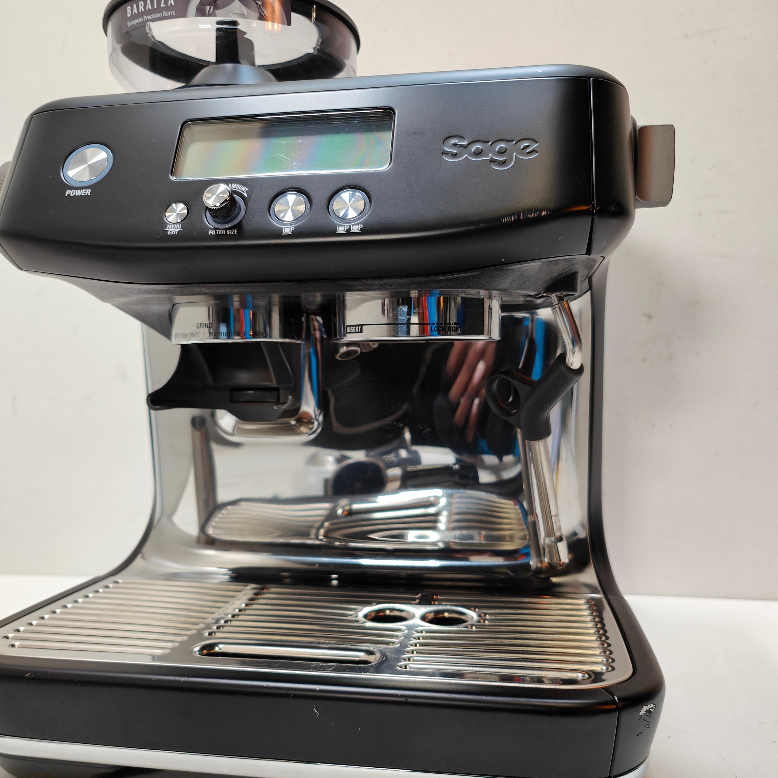 Sage der Barista Pro Schwarz Trüffel