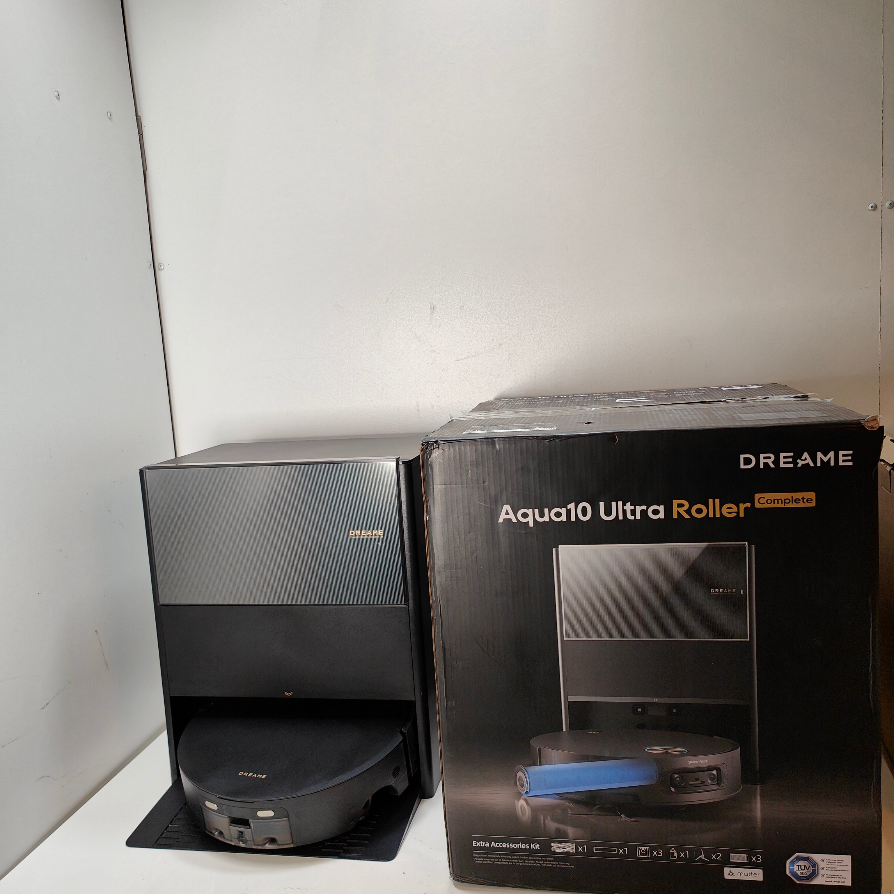 Dreame Aqua 10 Ultra Roller Complete Black