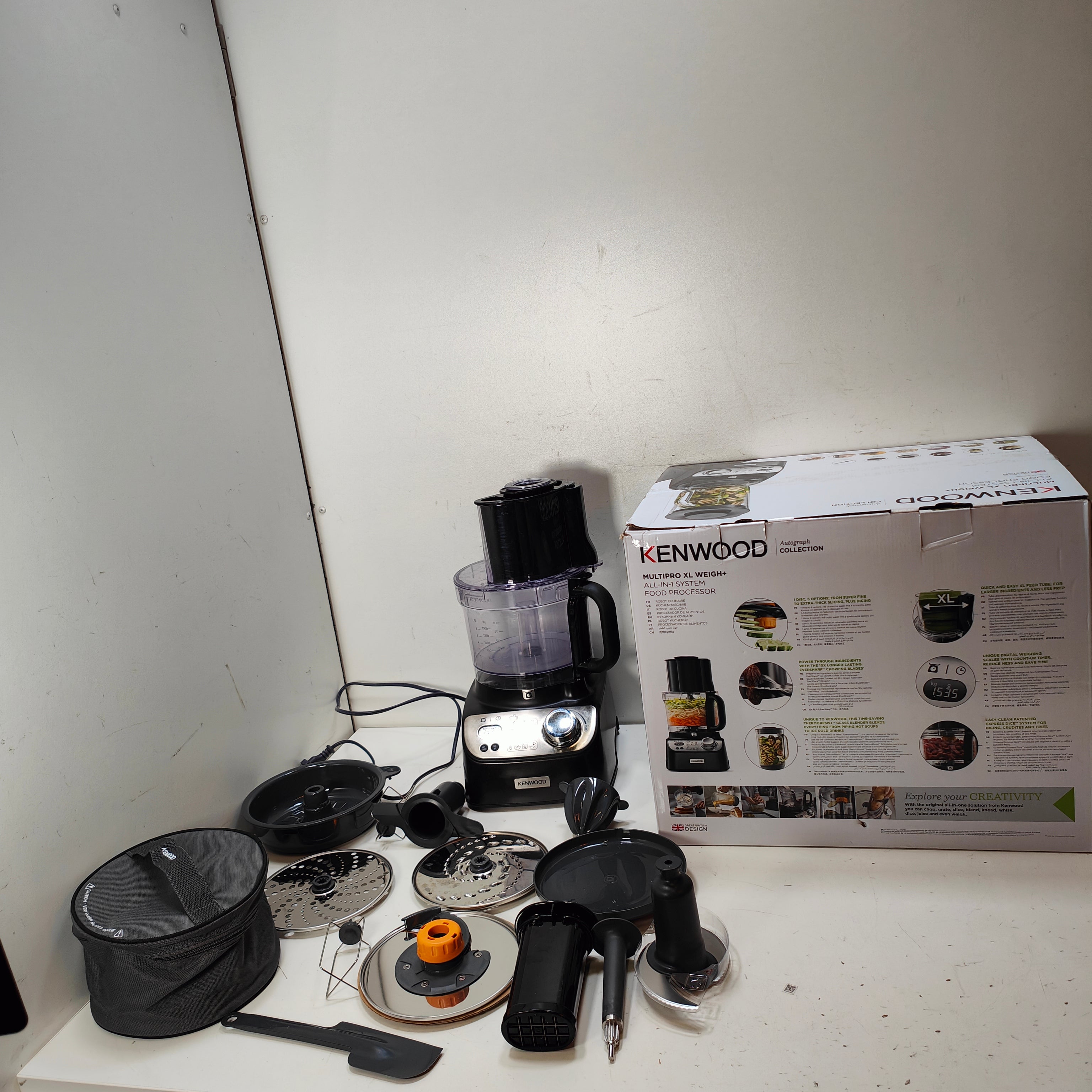 Kenwood MultiPro XL Weigh+ FDM72.990BK