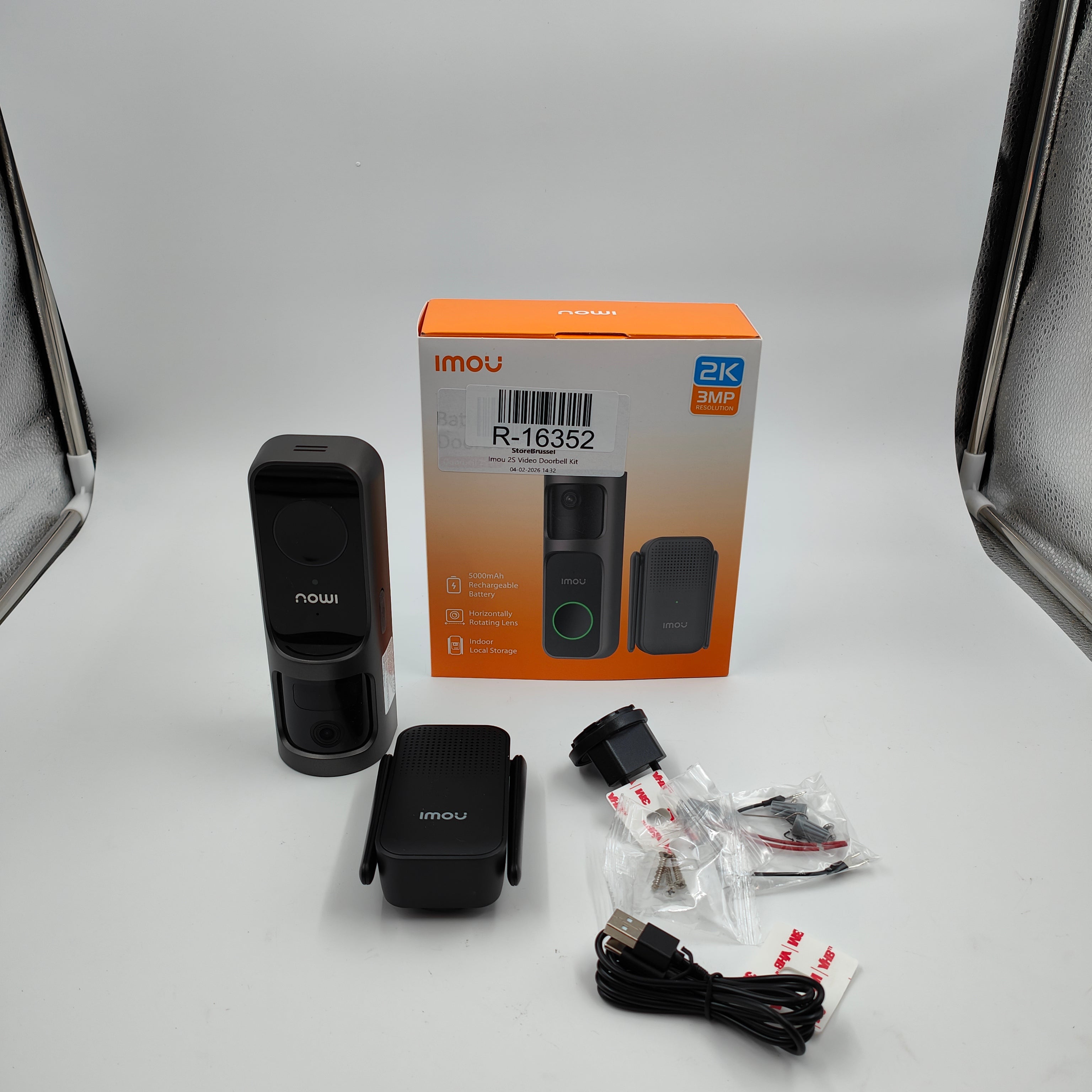IMOU 2S Video Doorbell Kit