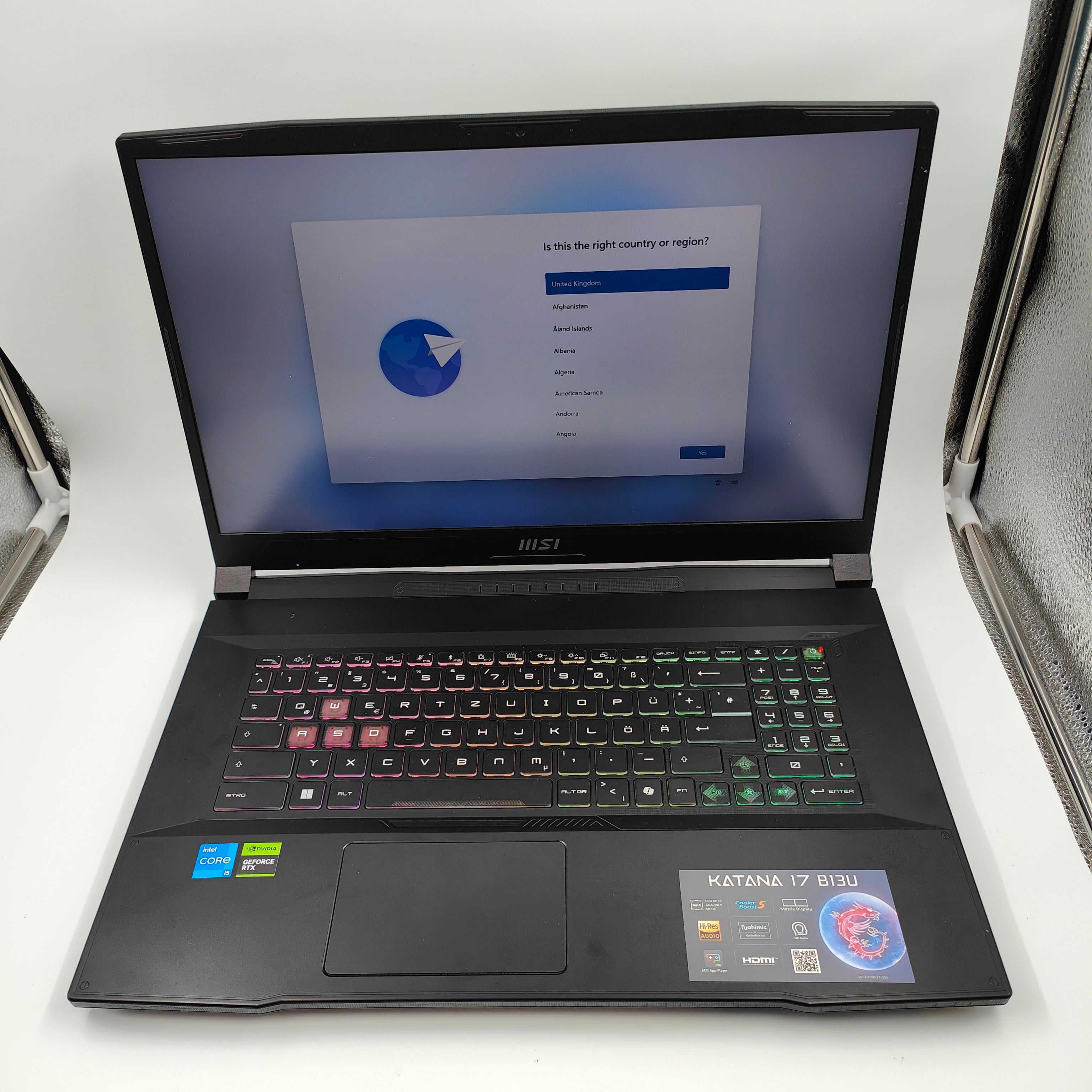 MSI Katana 17 B13UCRK-1402 QWERTZ