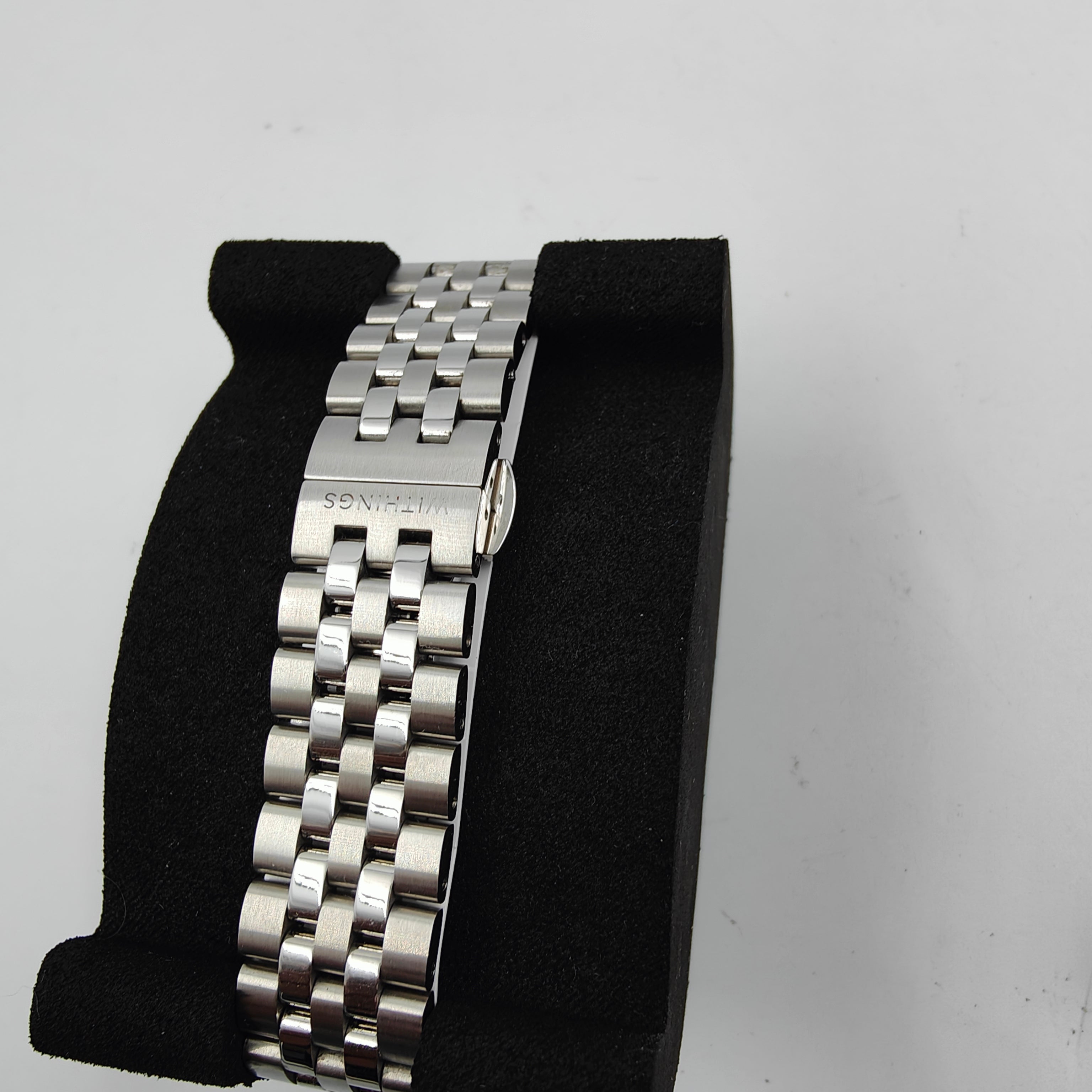 Withings ScanWatch Nova Brilliant Edition Titan Silber