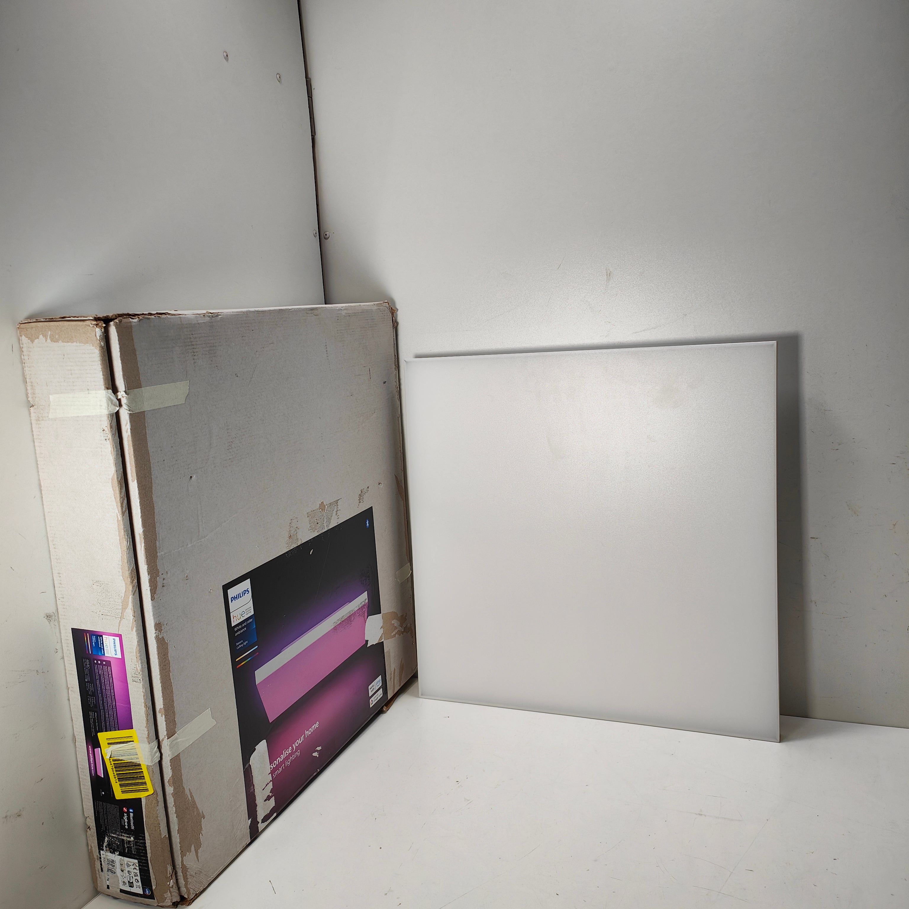 Philips Hue Datura Paneellamp - White and Color - Vierkant - Wit