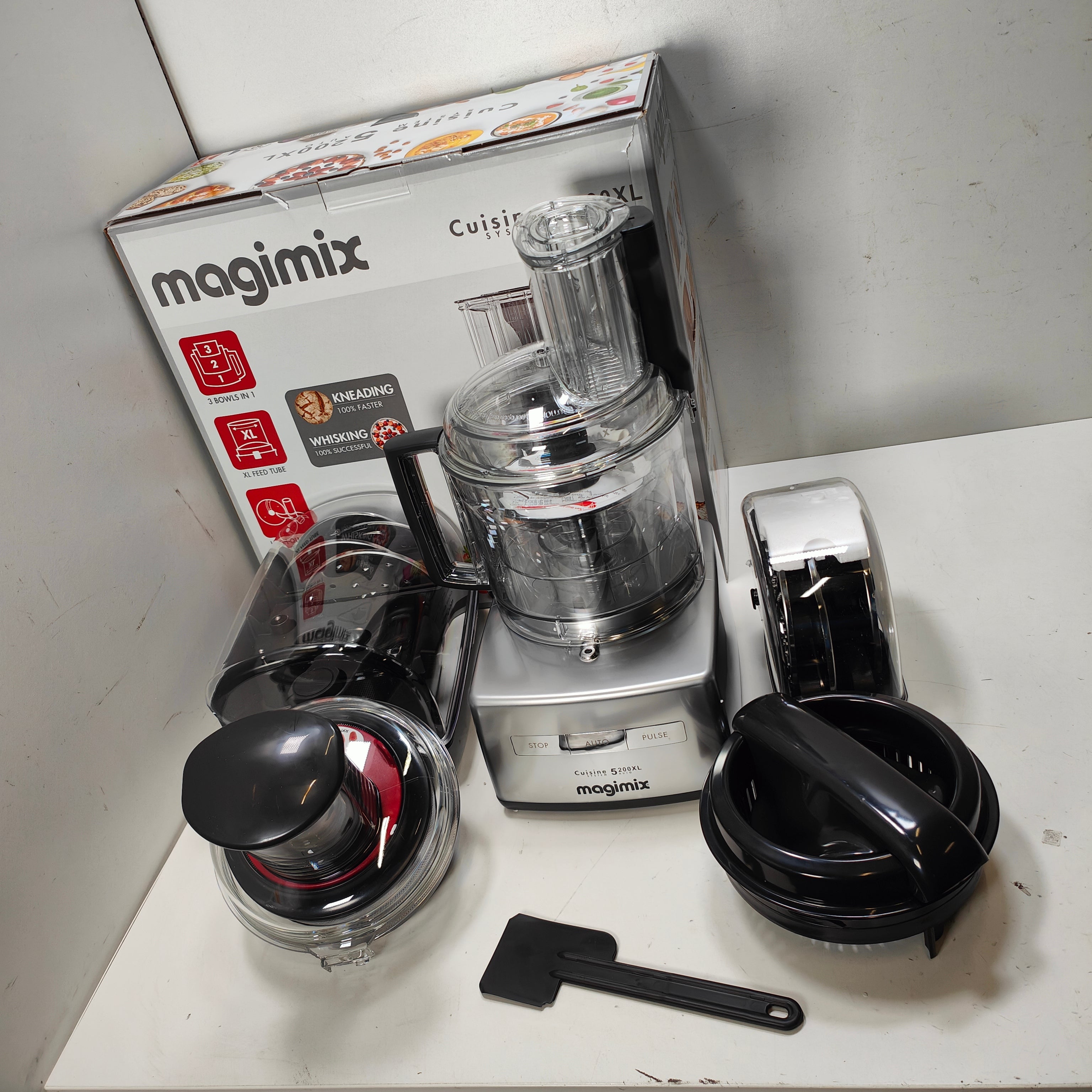 Magimix CS 5200 XL Premium Matt Chrom