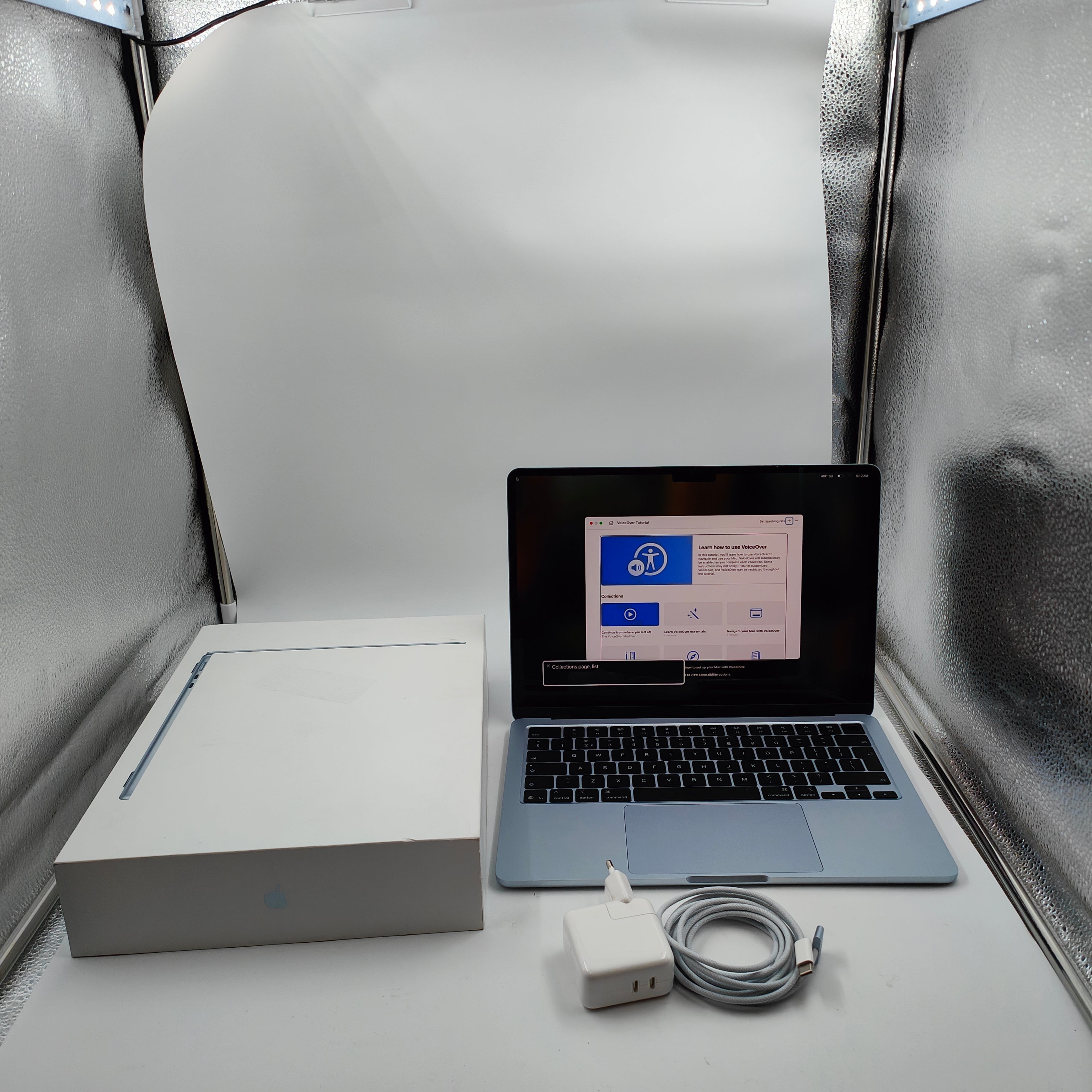 Apple MacBook Air 13" (2025) M4 (10/8) 16GB/256GB Sky Blue AZERTY