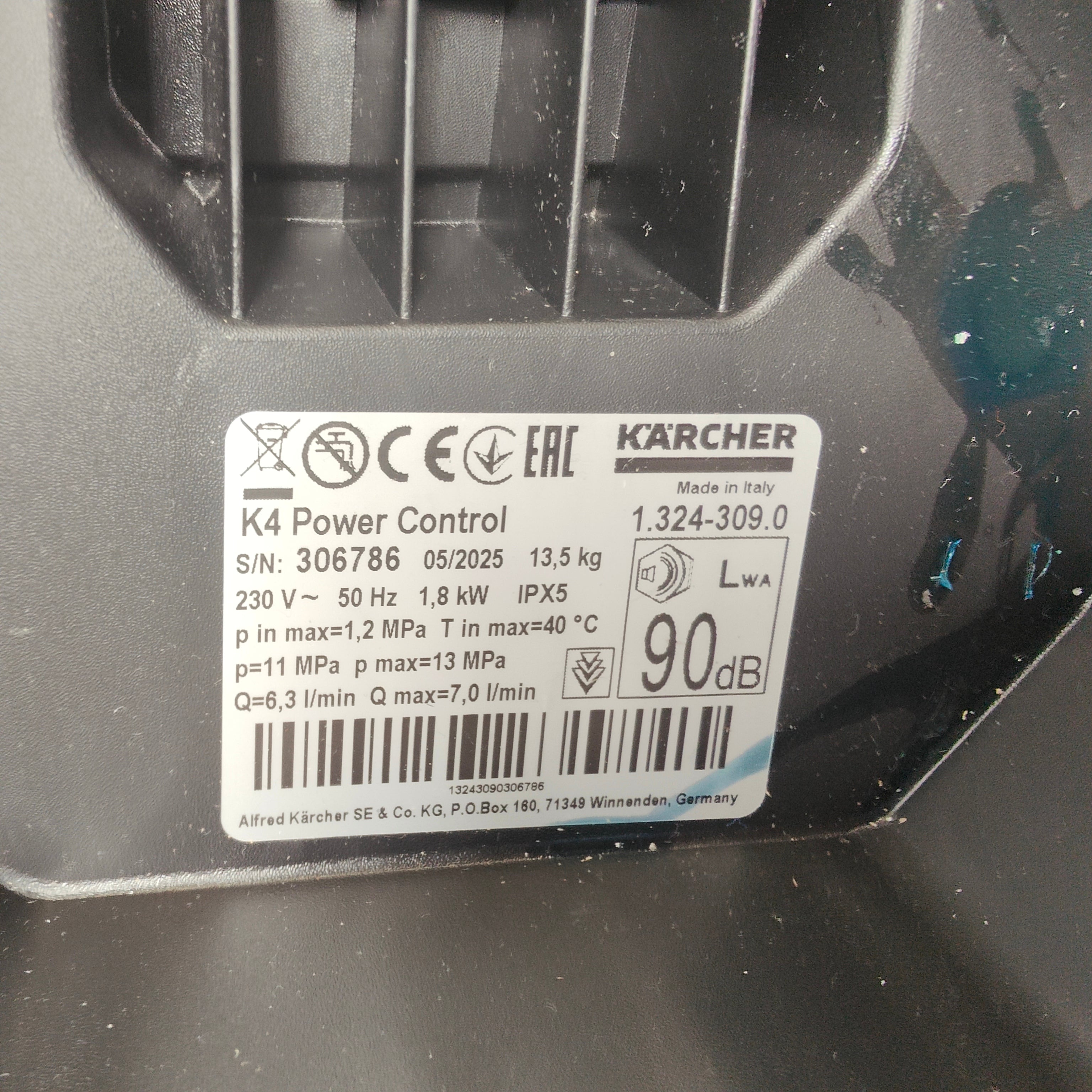 Karcher K 4 Power Control Auto & Zuhause