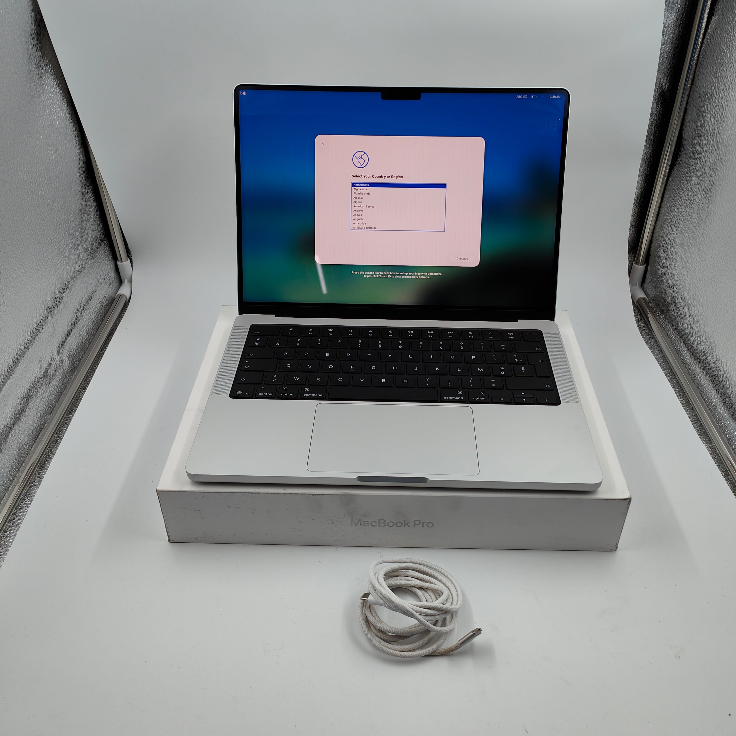 Apple MacBook Pro 14 M5 16/512GB Zilver AZERTY