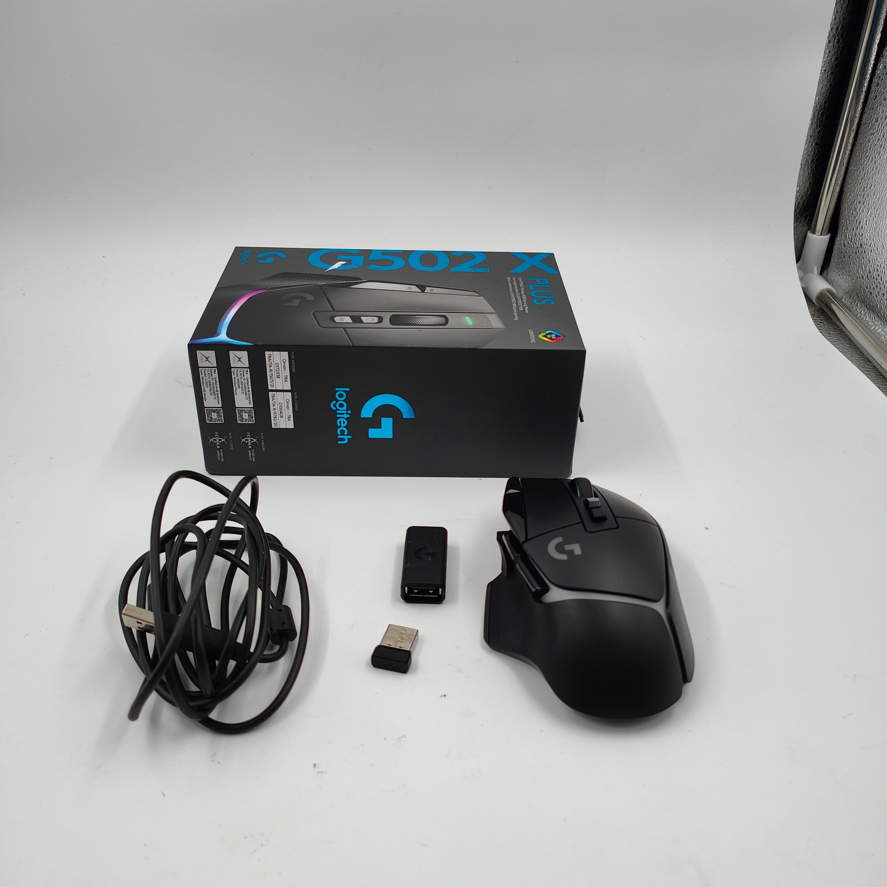Logitech G 02 X Plus Lightspeed Kabellose Gaming-Maus Schwarz