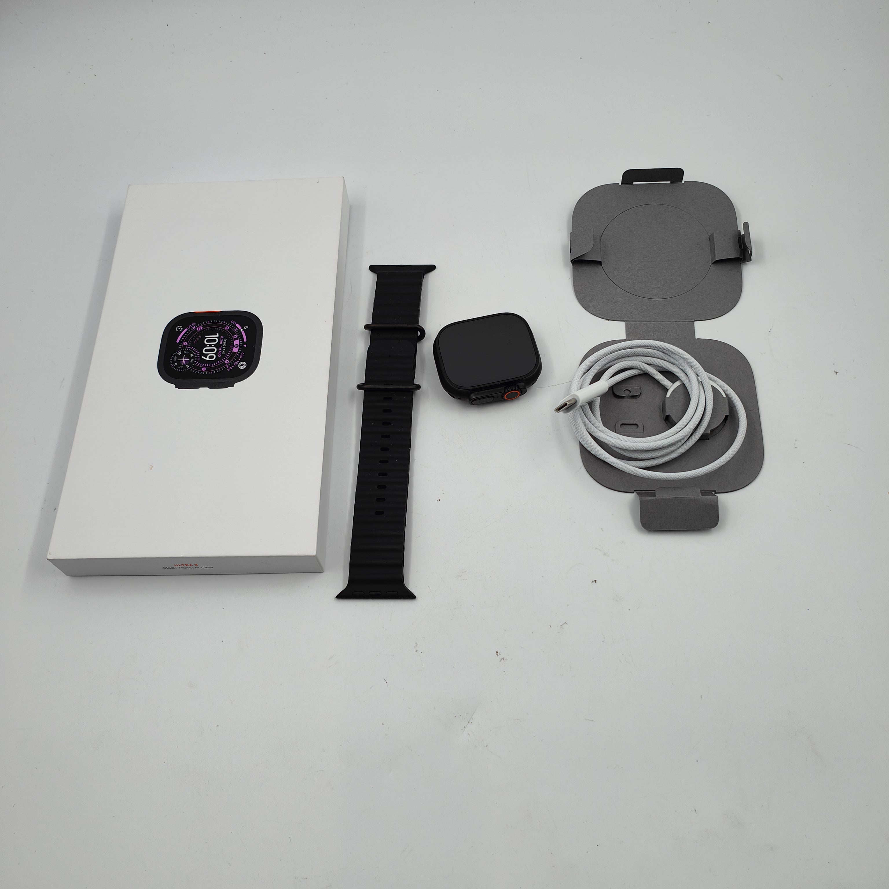 Apple Watch Ultra 3 5G 49mm Noir Bracelet Océan