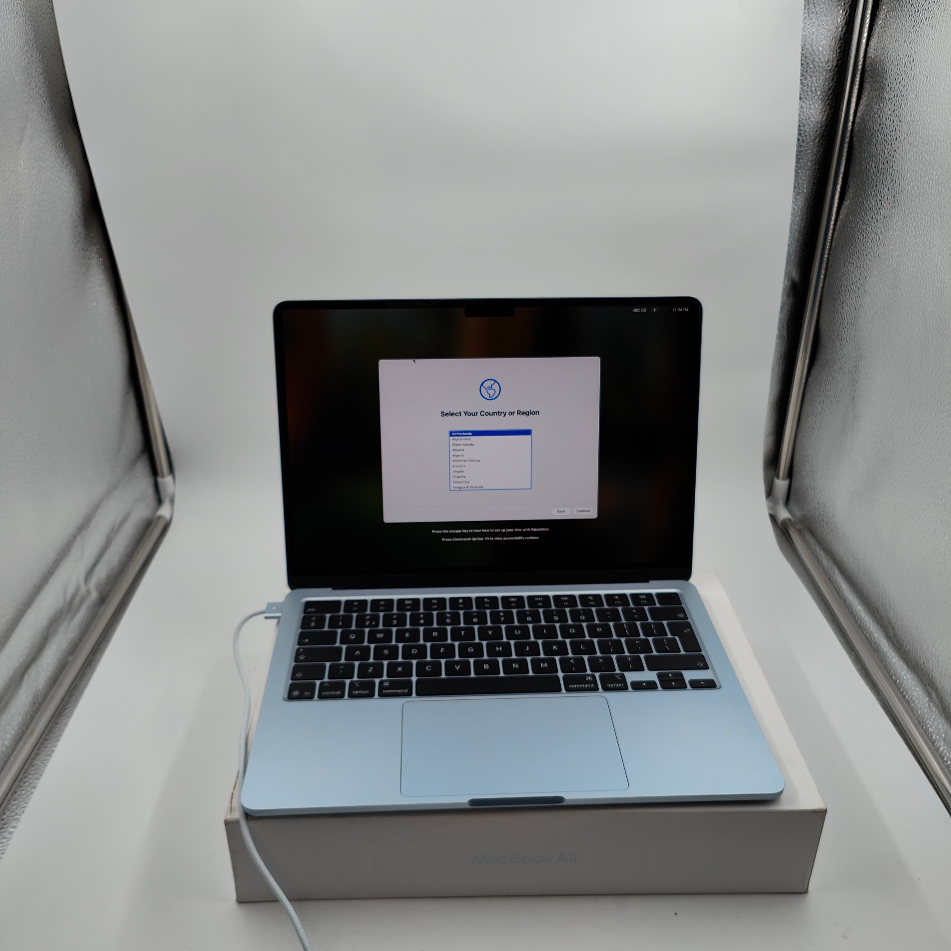 Apple MacBook Air 13 Zoll (2025) M4 (10 CPU/8 GPU) 16GB/256GB Himmelblau QWERTZ