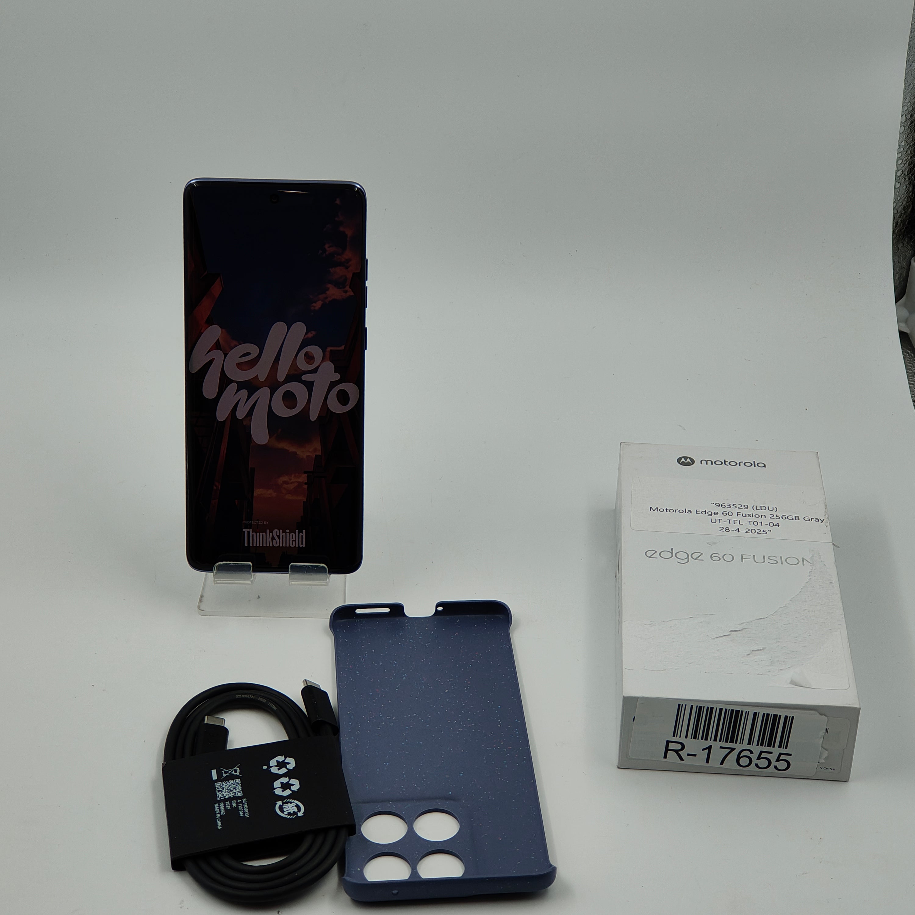 Motorola Edge 60 Fusion 256GB Grijs 5G
