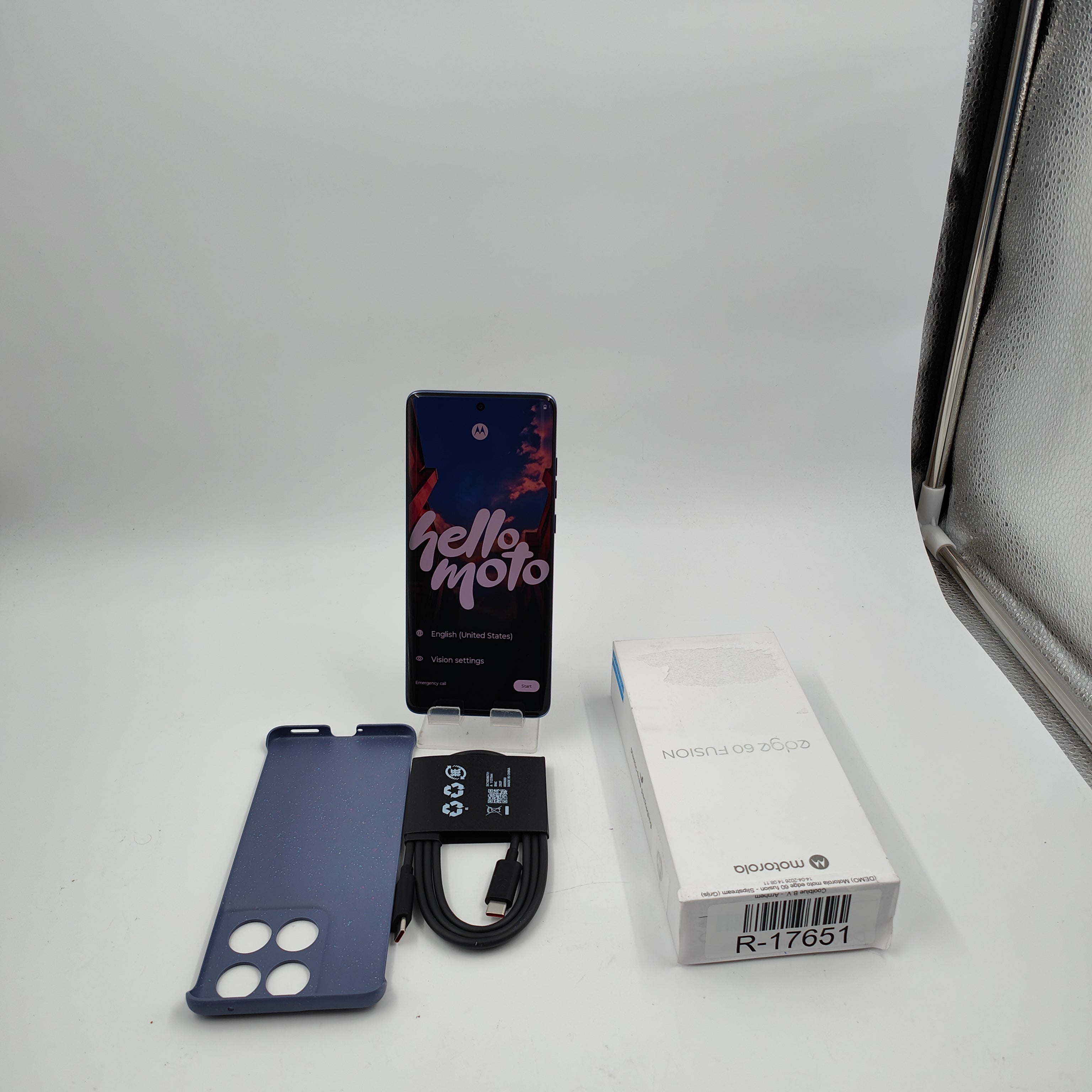 Motorola Edge 60 Fusion 256GB Grau 5G