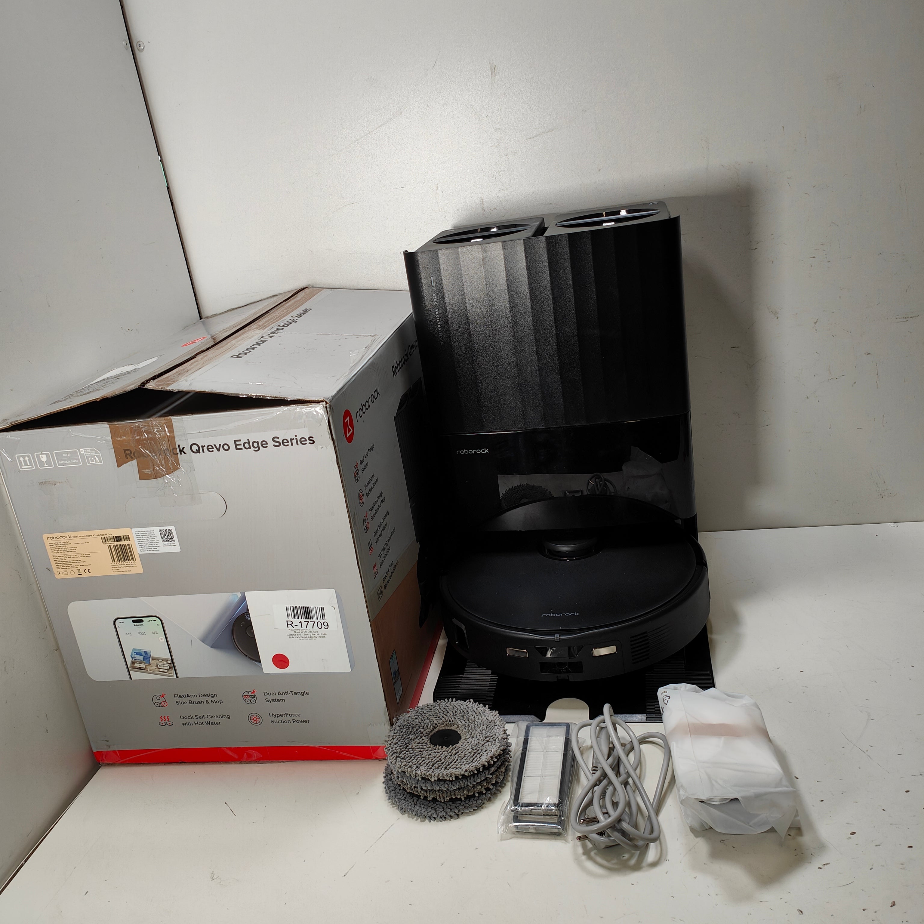 Roborock Qrevo Edge 5V1 Schwarz