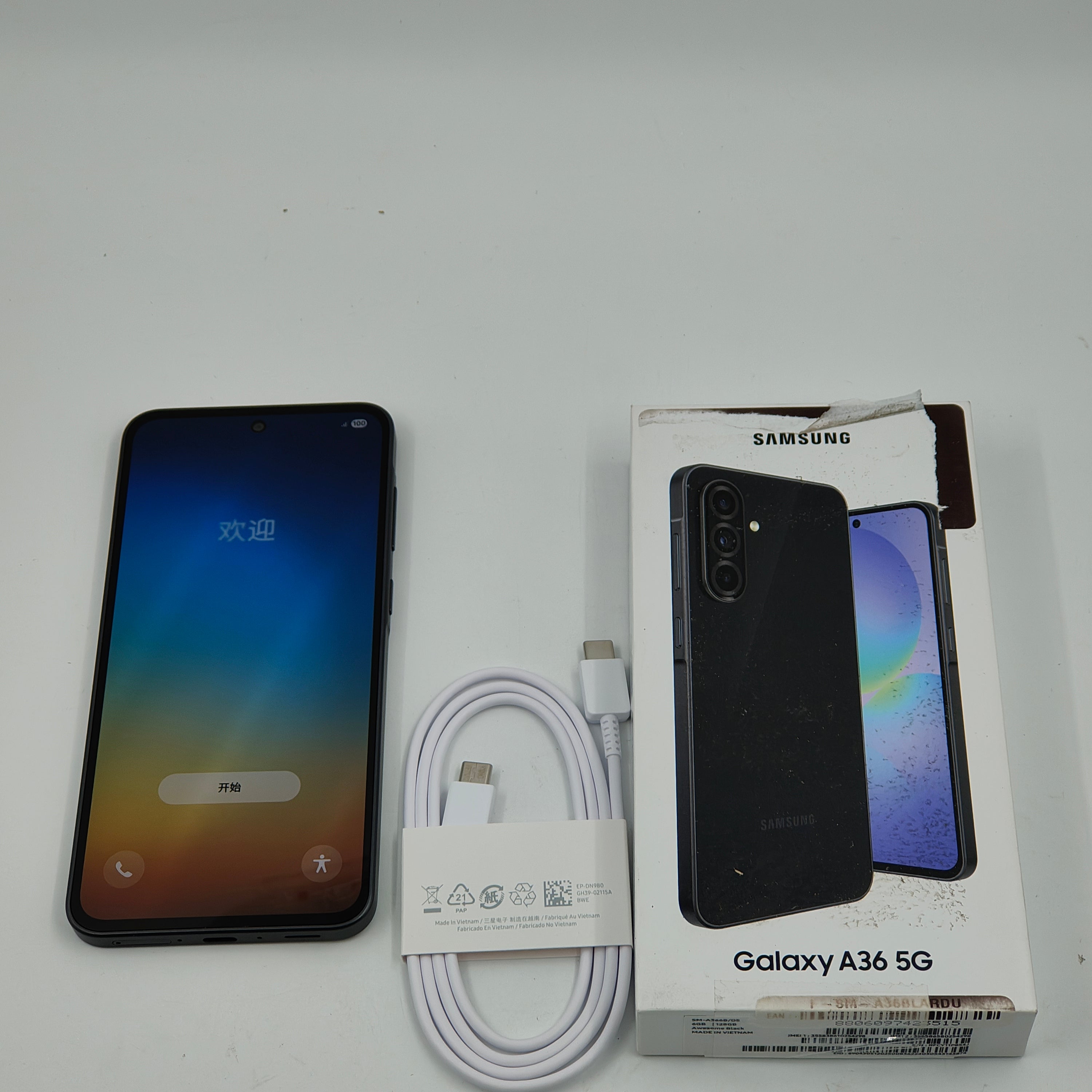 Samsung Galaxy A36 128GB Zwart 5G