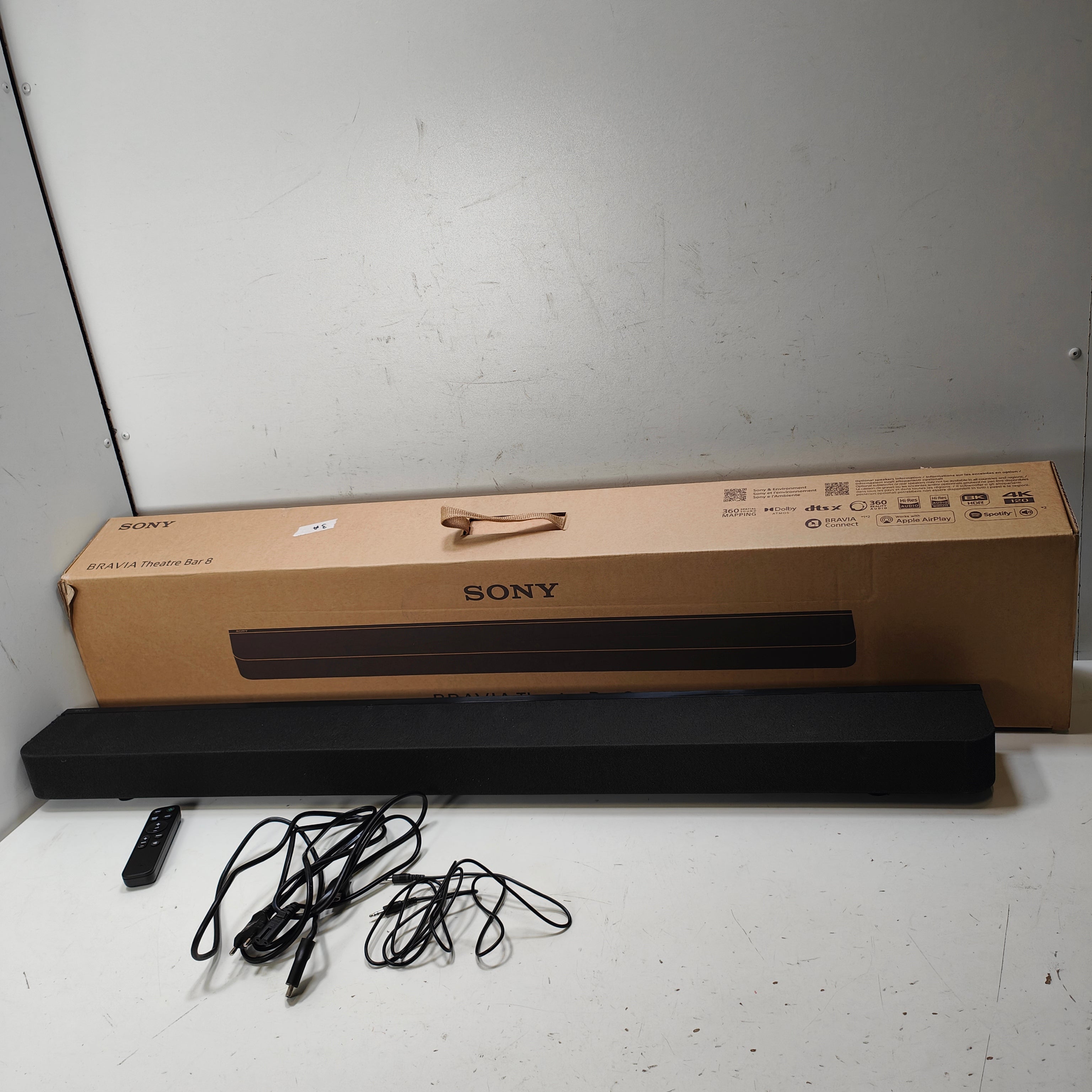 Sony Bravia Theatre Bar 8 Zwart