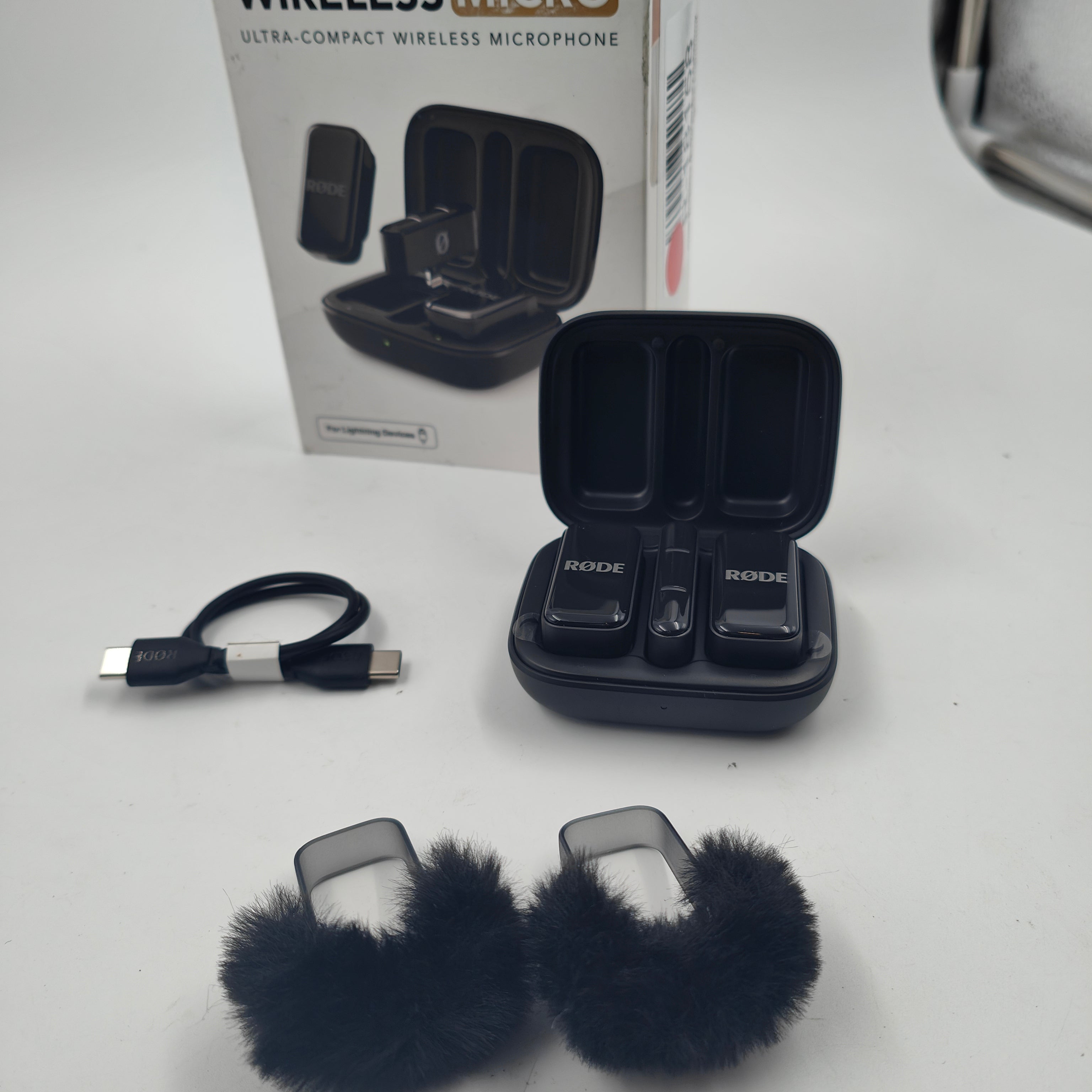 Rode Wireless Mikrofon Schwarz Lightning