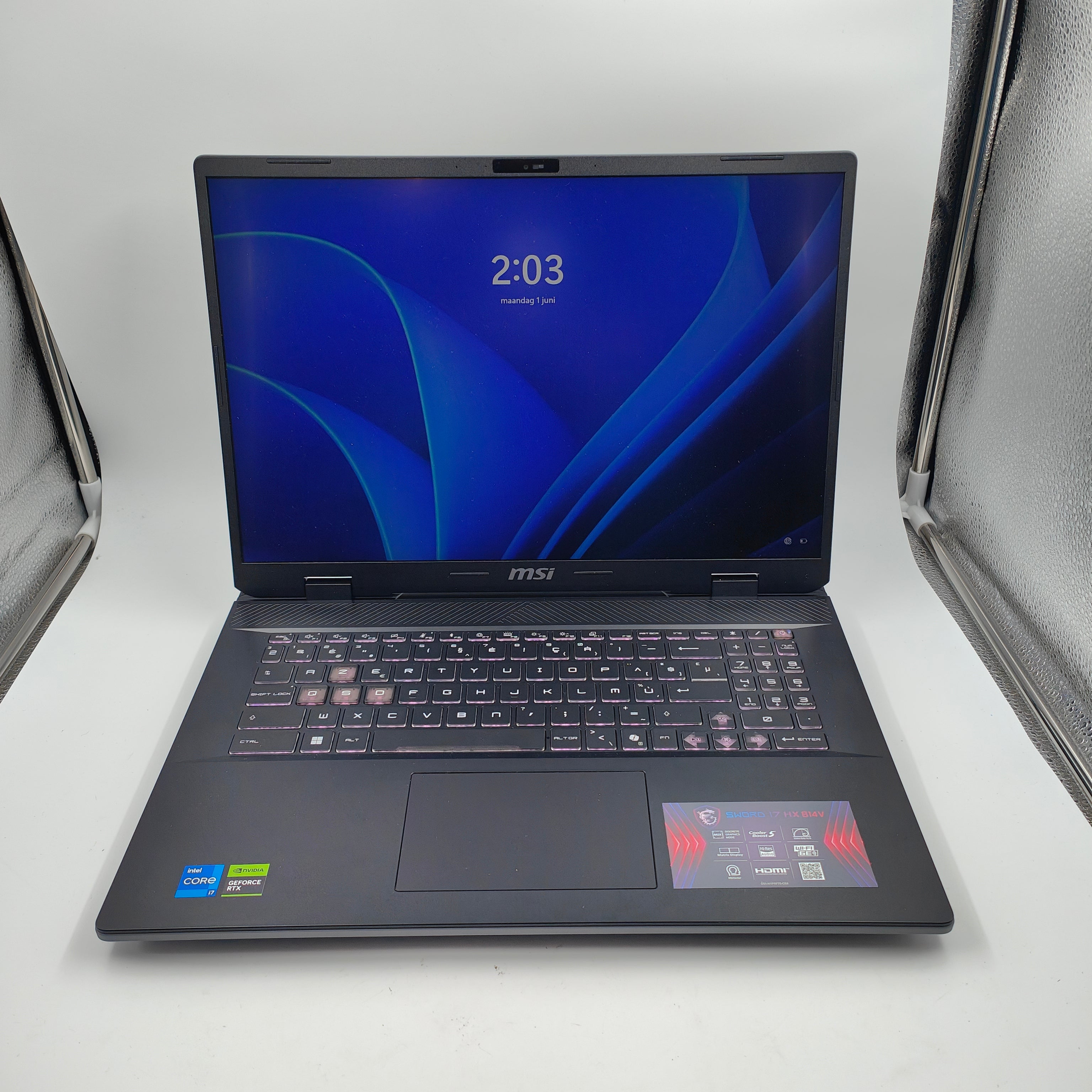 MSI Creator Z17HXStudio A13VFT-015BE AZERTY