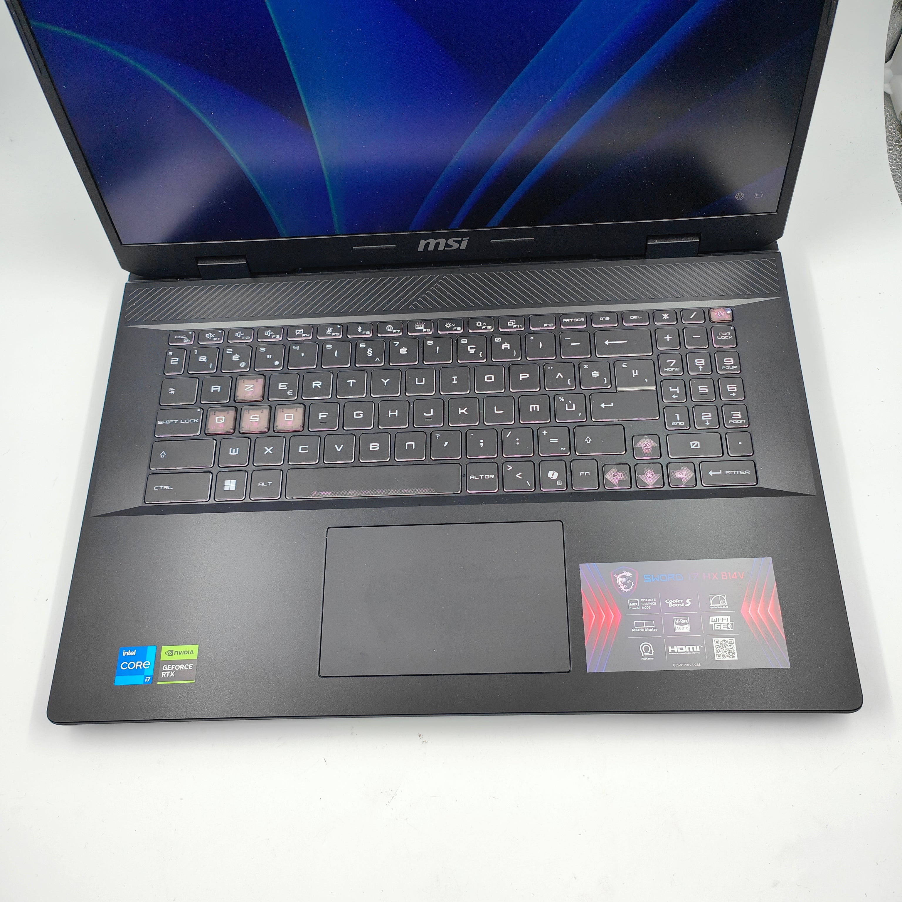 MSI Creator Z17HXStudio A13VFT-015BE AZERTY
