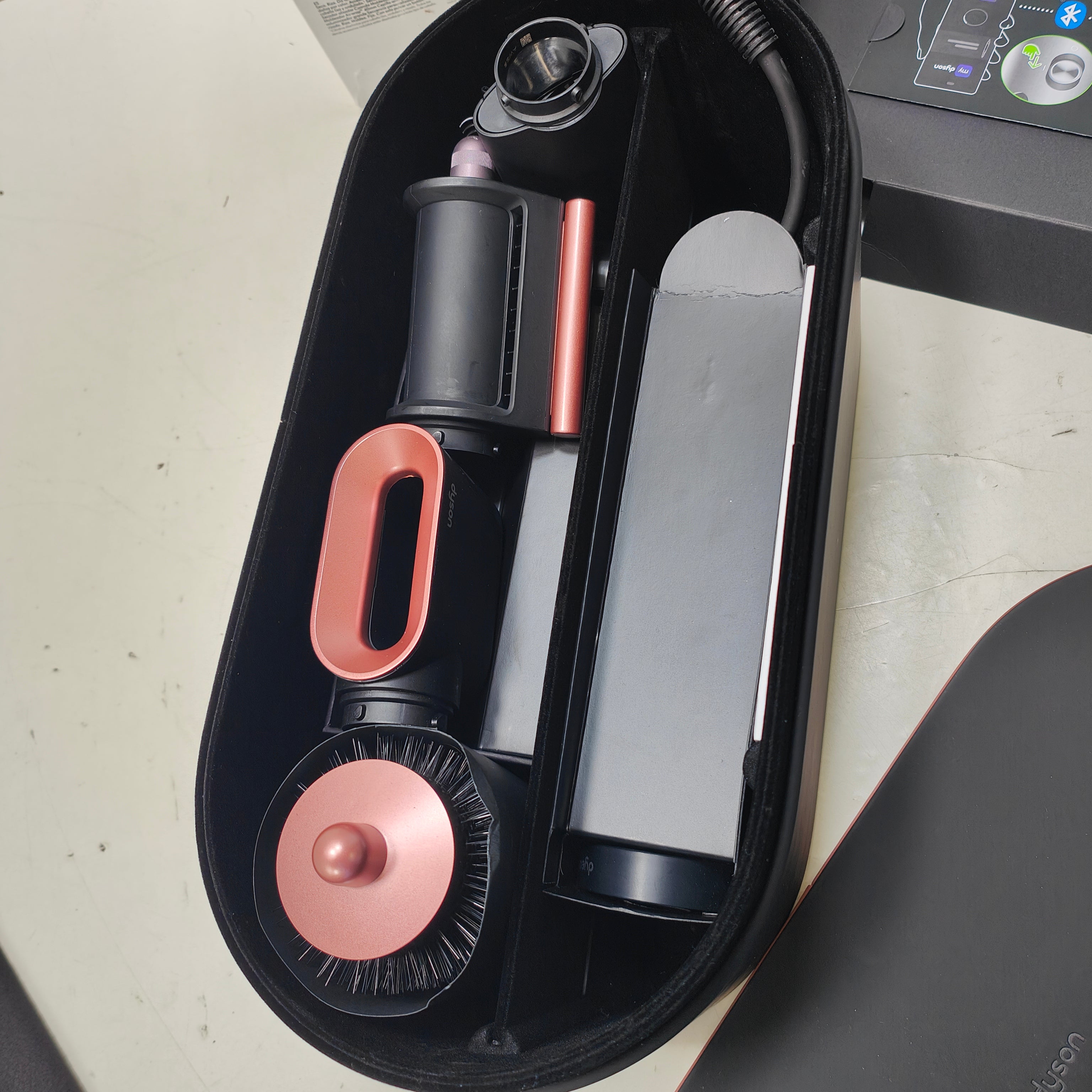 Dyson Airwrap Co-anda 2x Lisseur+Boucleur Céramique Rose