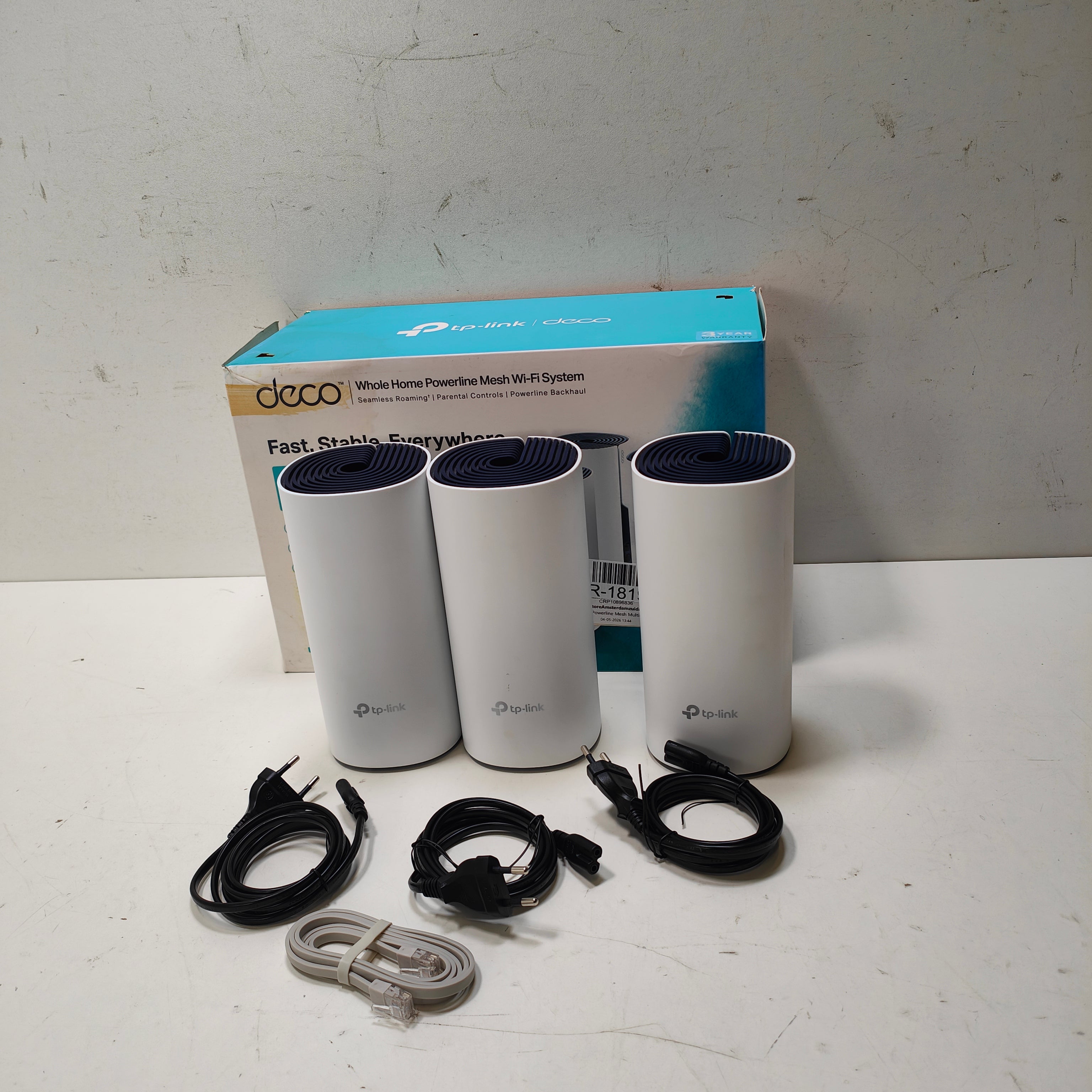 TP-Link Deco P9 Powerline Mesh Multiroom Wifi 3-pack