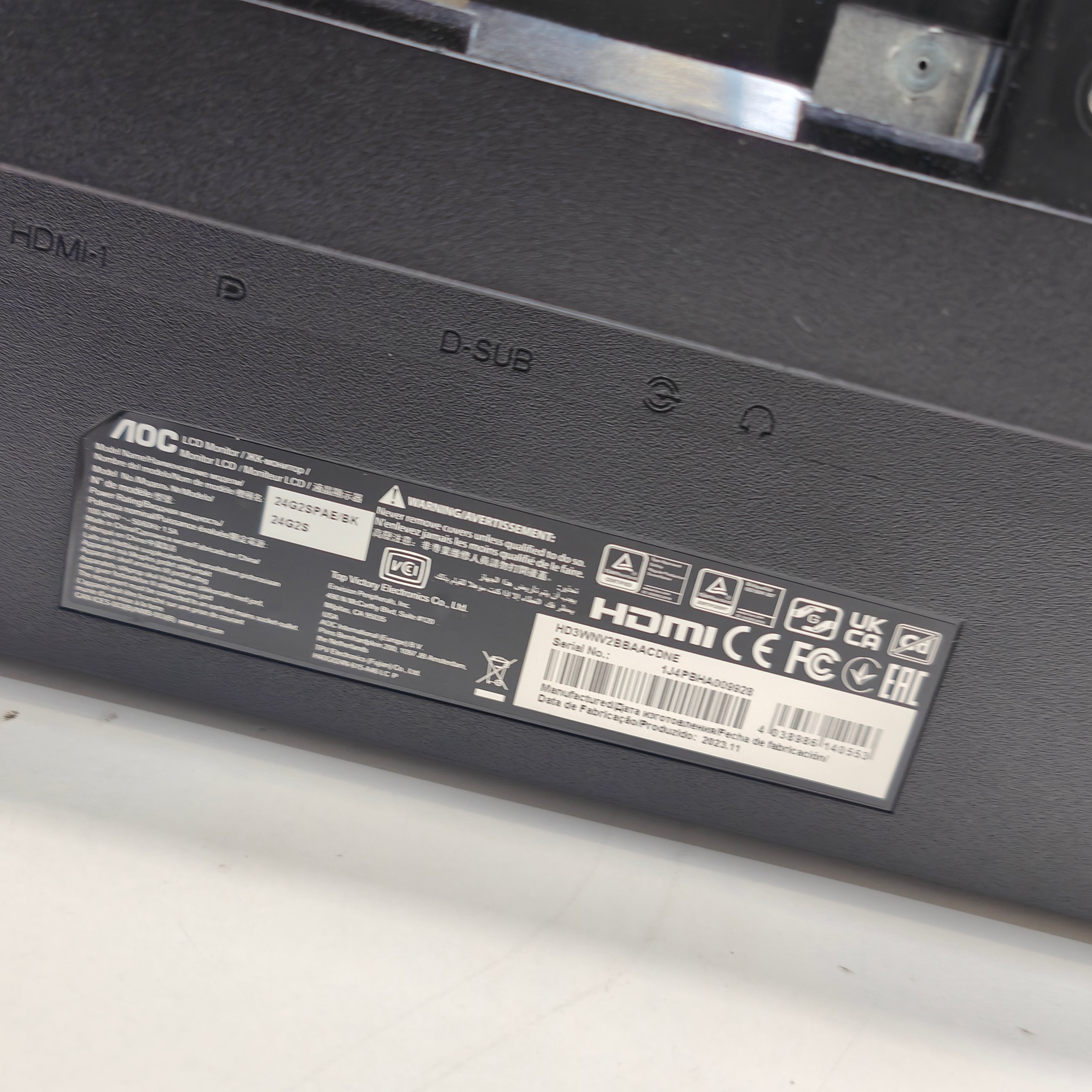 AOC 24G2SPAE/BK