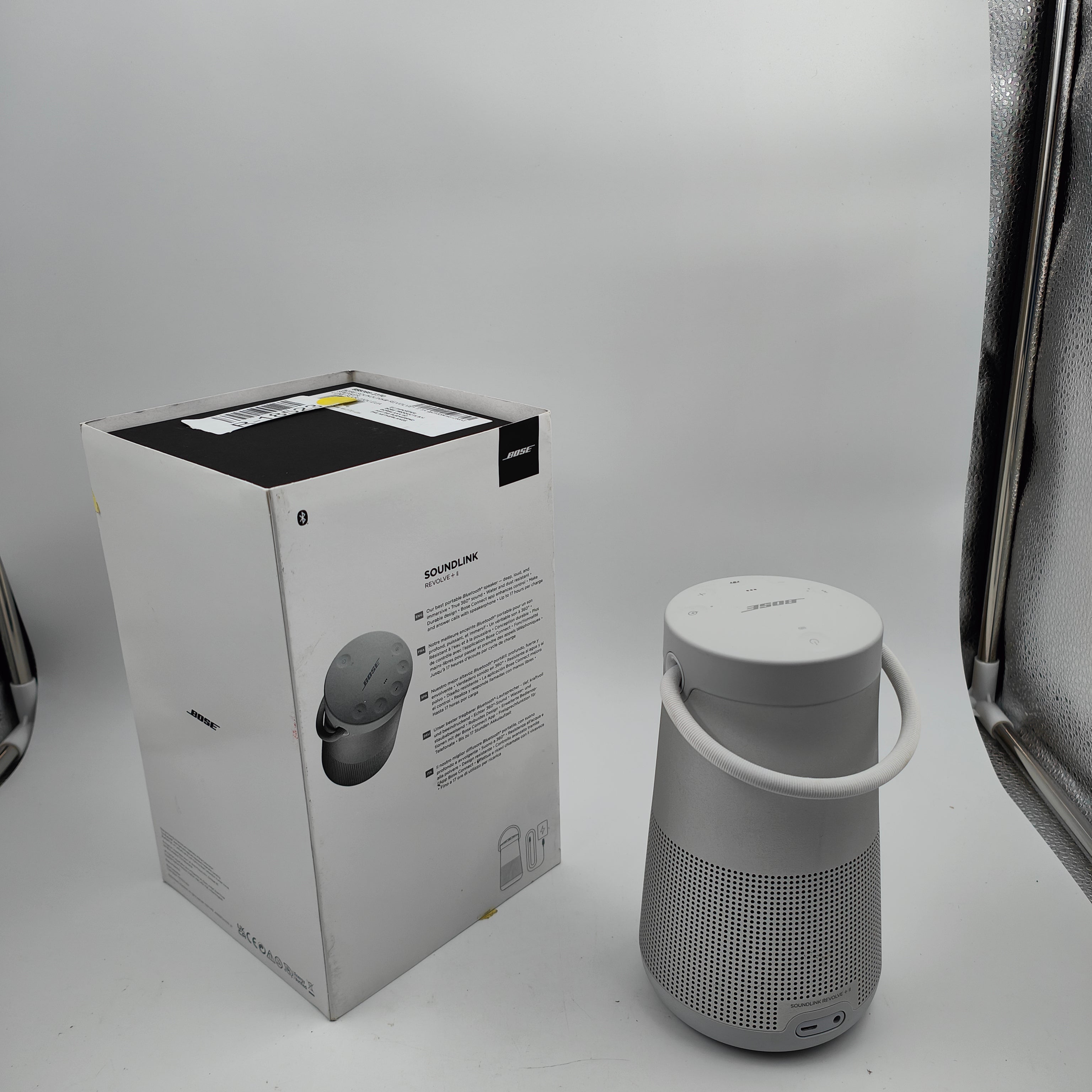 Bose SoundLink Revolve+ II Bluetooth-Lautsprecher Silber