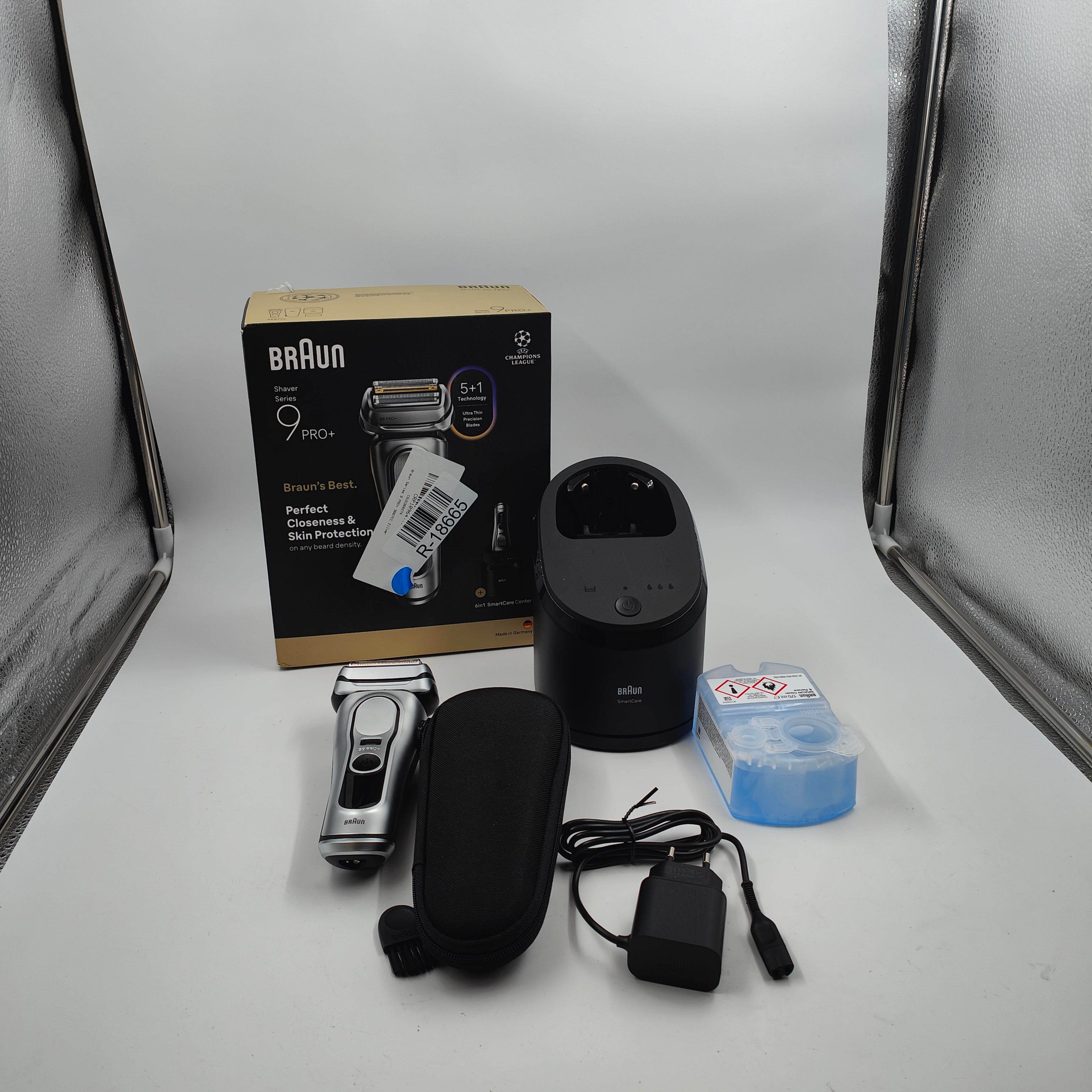 Braun Series 9 PRO+ 9667CC Silber