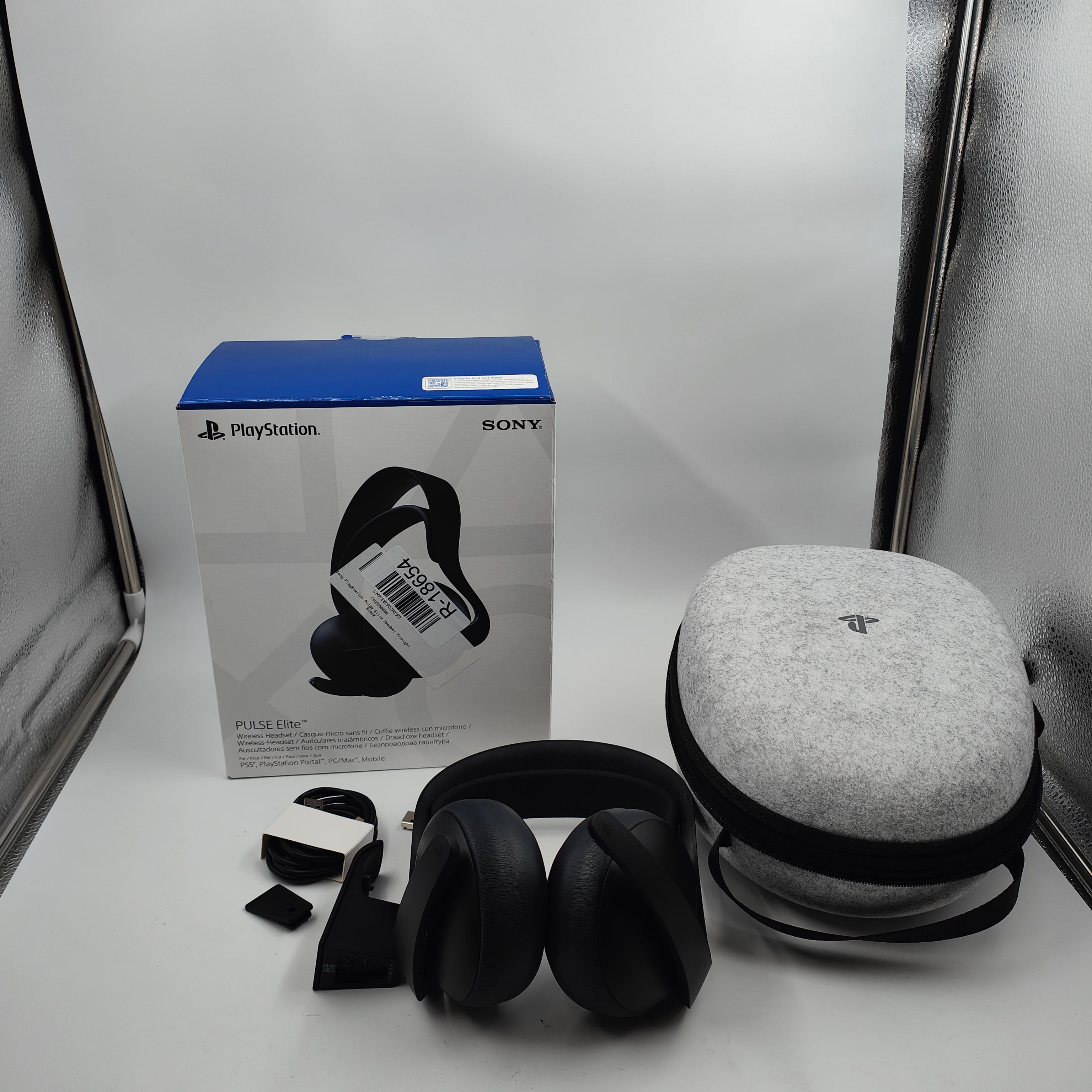 Sony PlayStation Pulse Elite Headset Mitternachtsschwarz