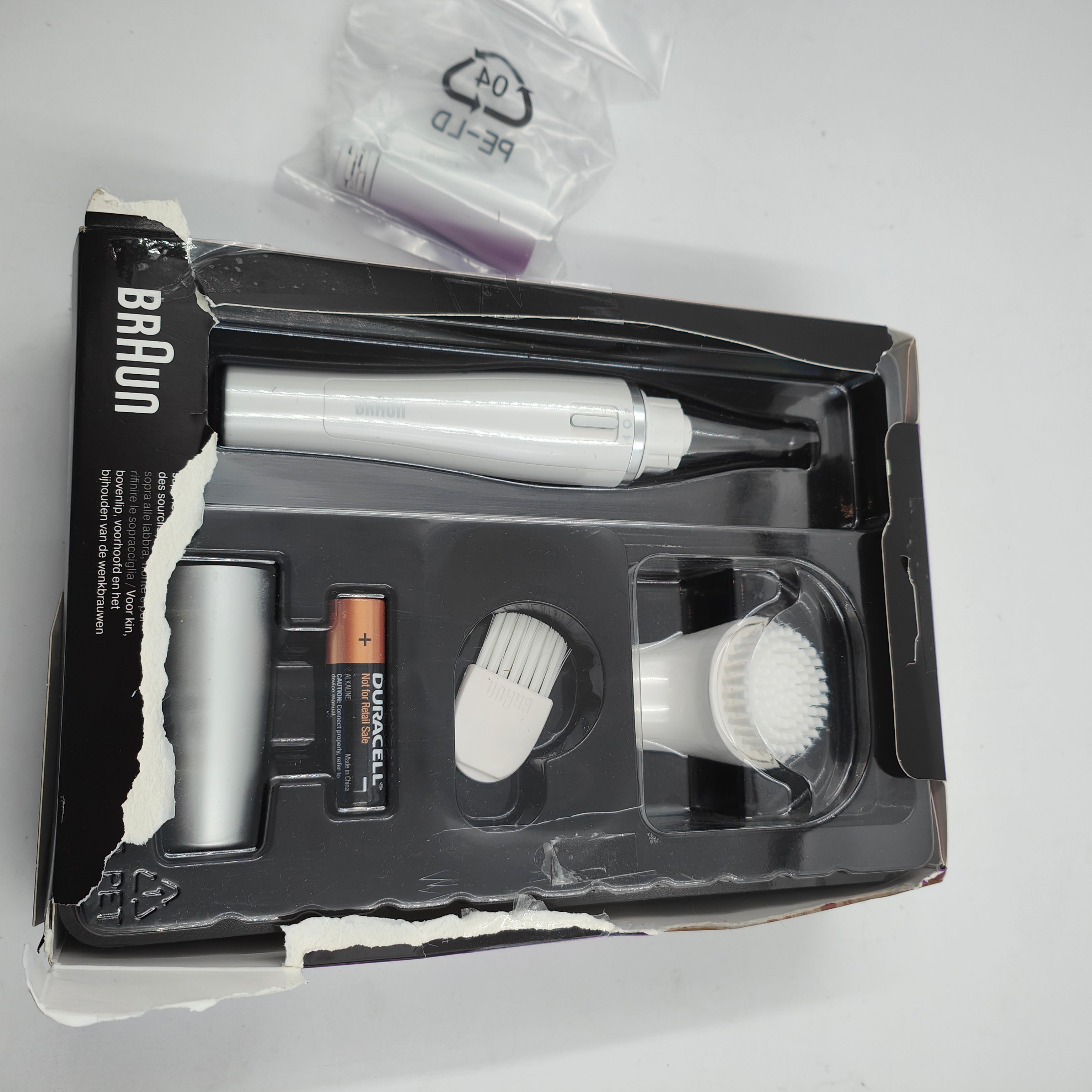 Braun SE810 Gesicht