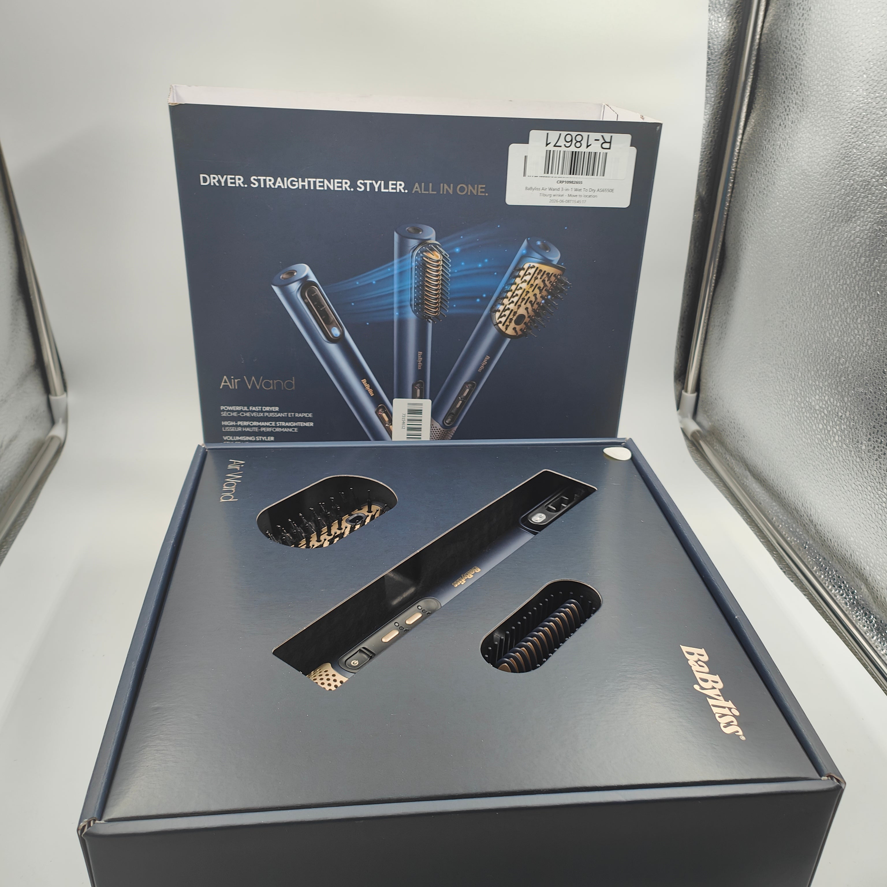 BaByliss Air Wand 3-in-1 Nass-zu-Trocken AS6550E