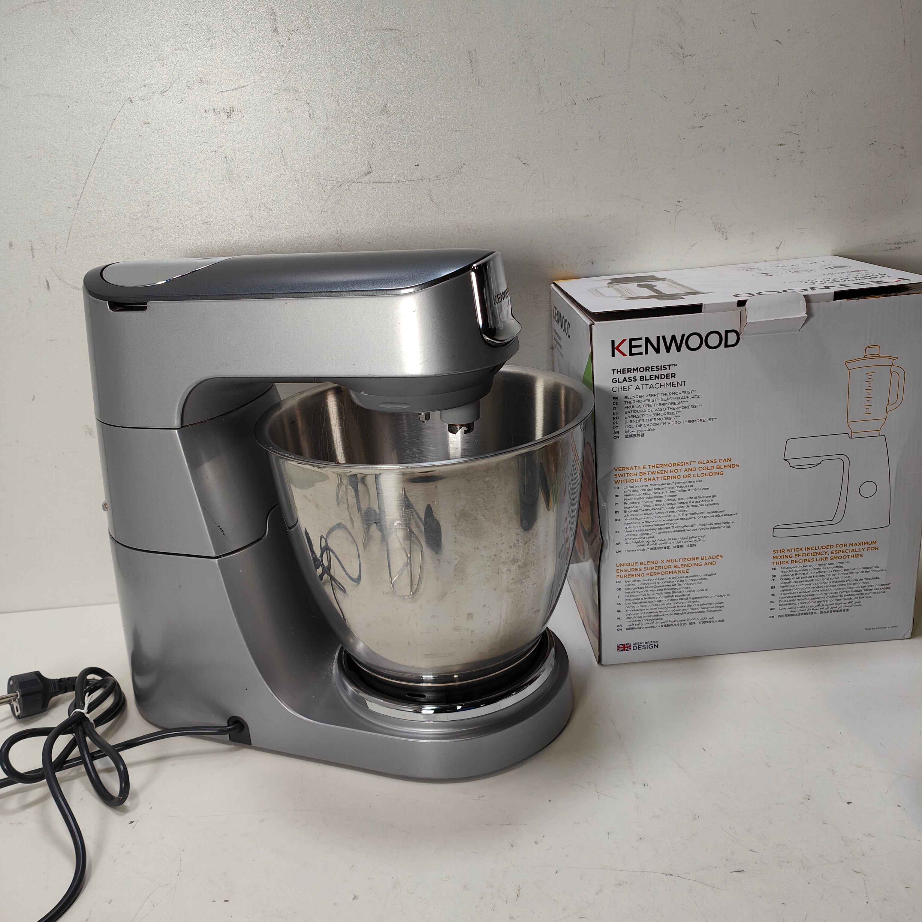 Kenwood Titanium Chef Baker XL KVL85.124SI