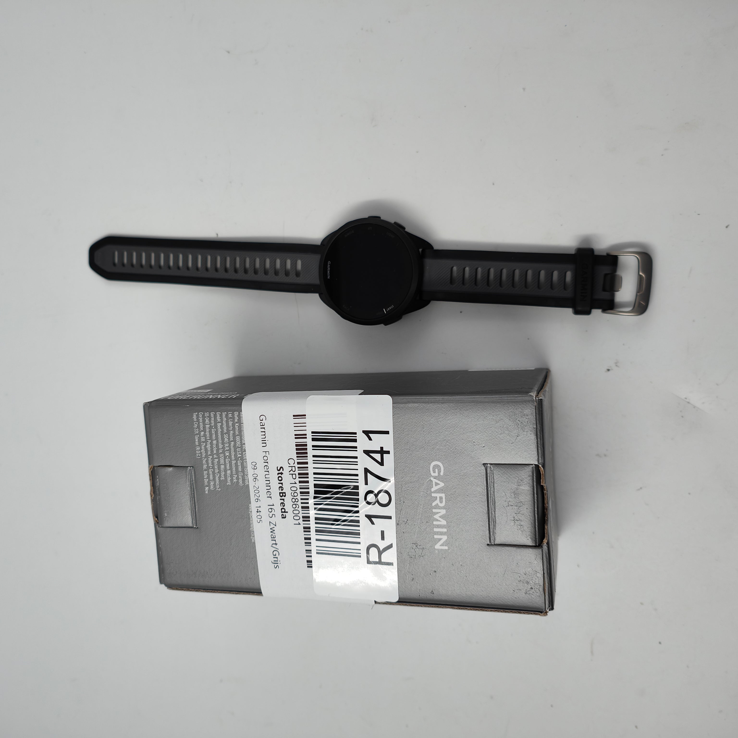 Garmin Forerunner 165 Zwart/Grijs