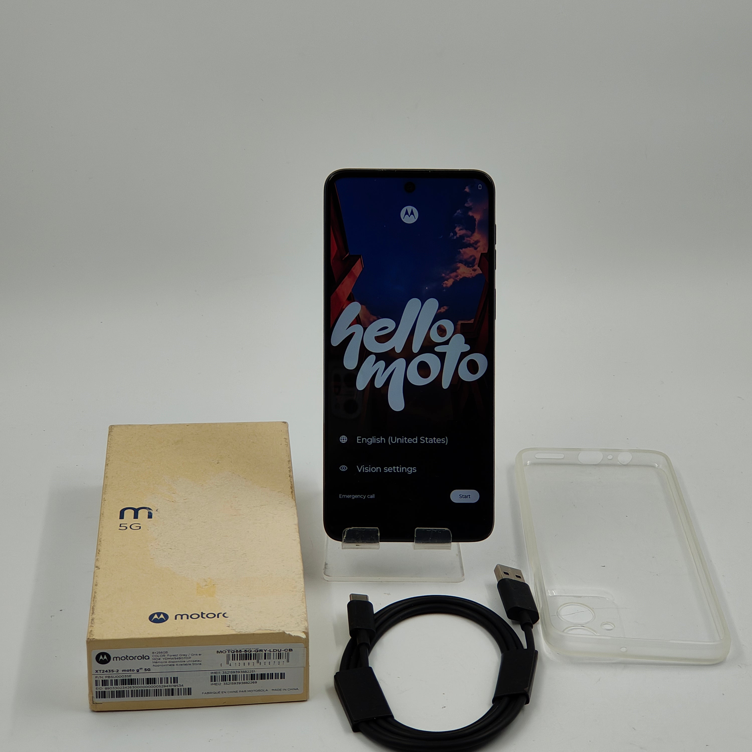 Motorola moto g55 5G Forrest Grey