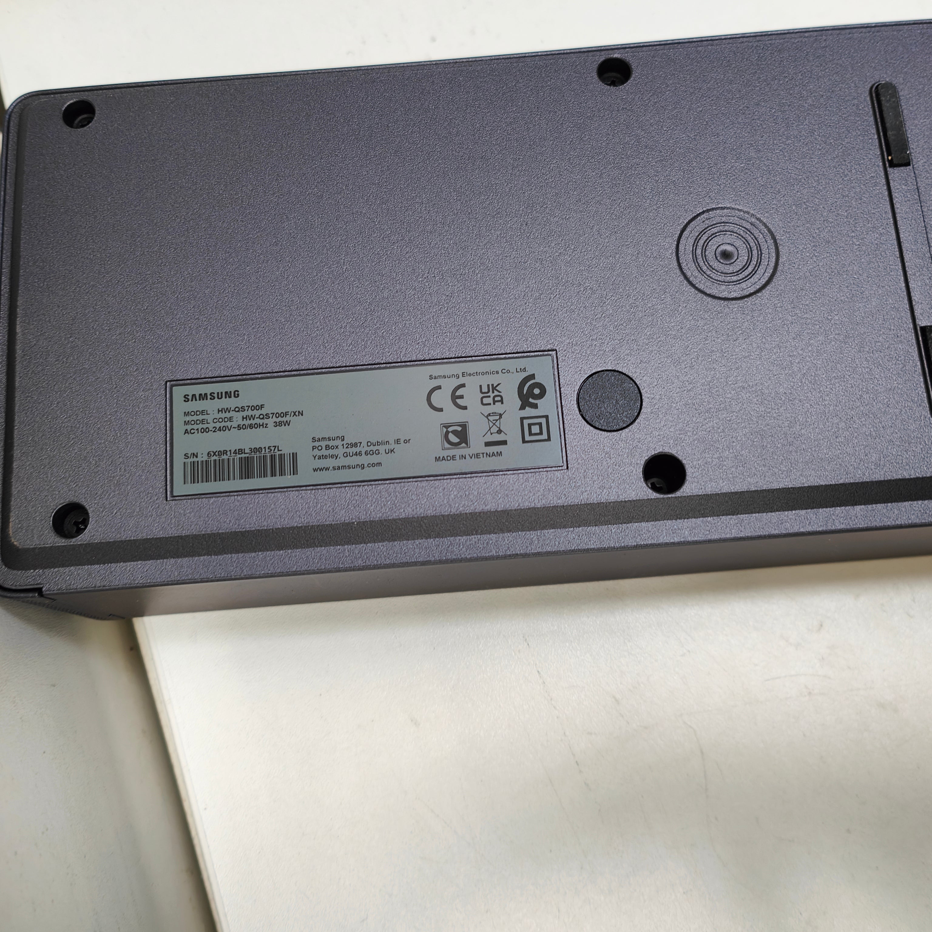 Samsung HW-QS700F Zwart
