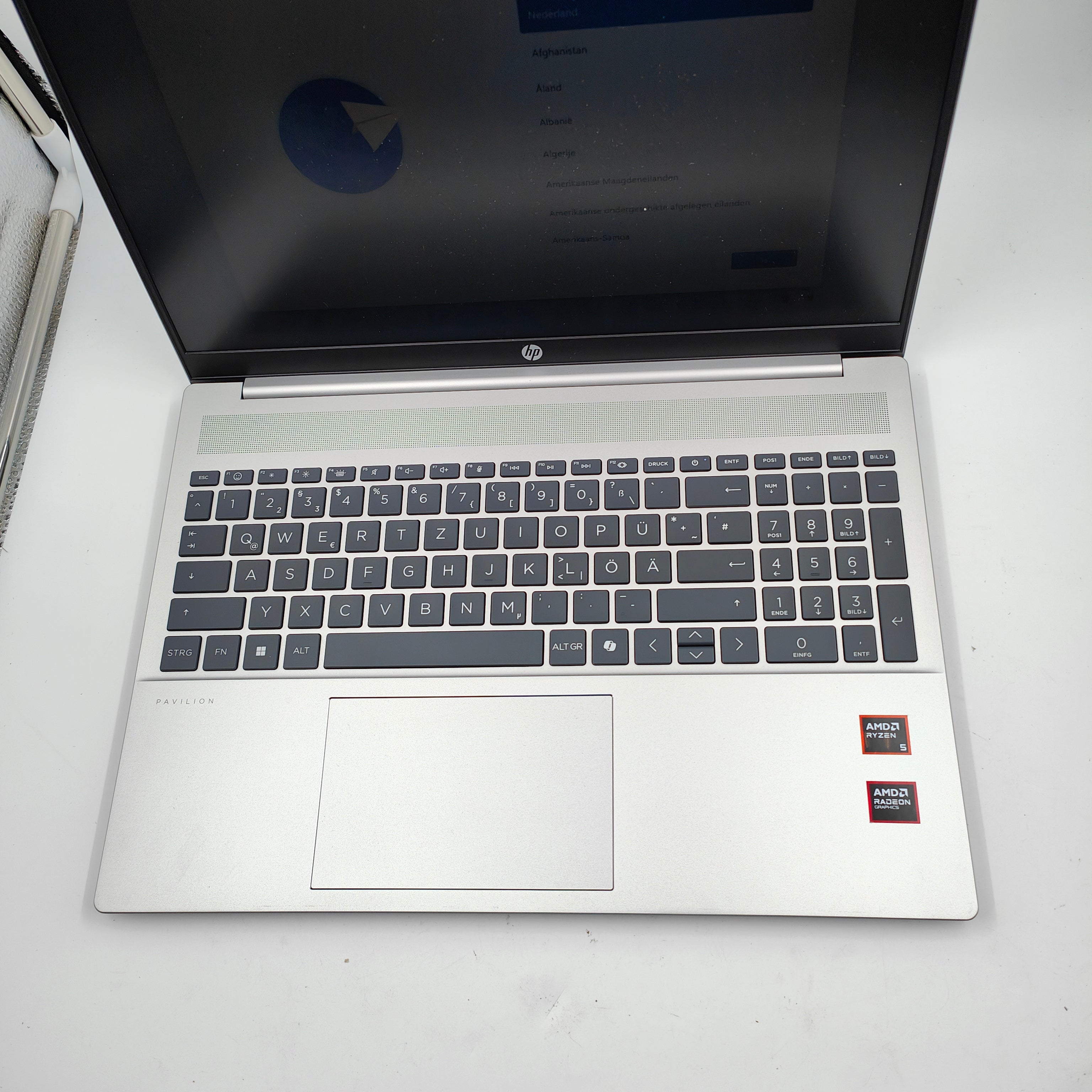 HP laptop 16-ag0055ng QWERTZ