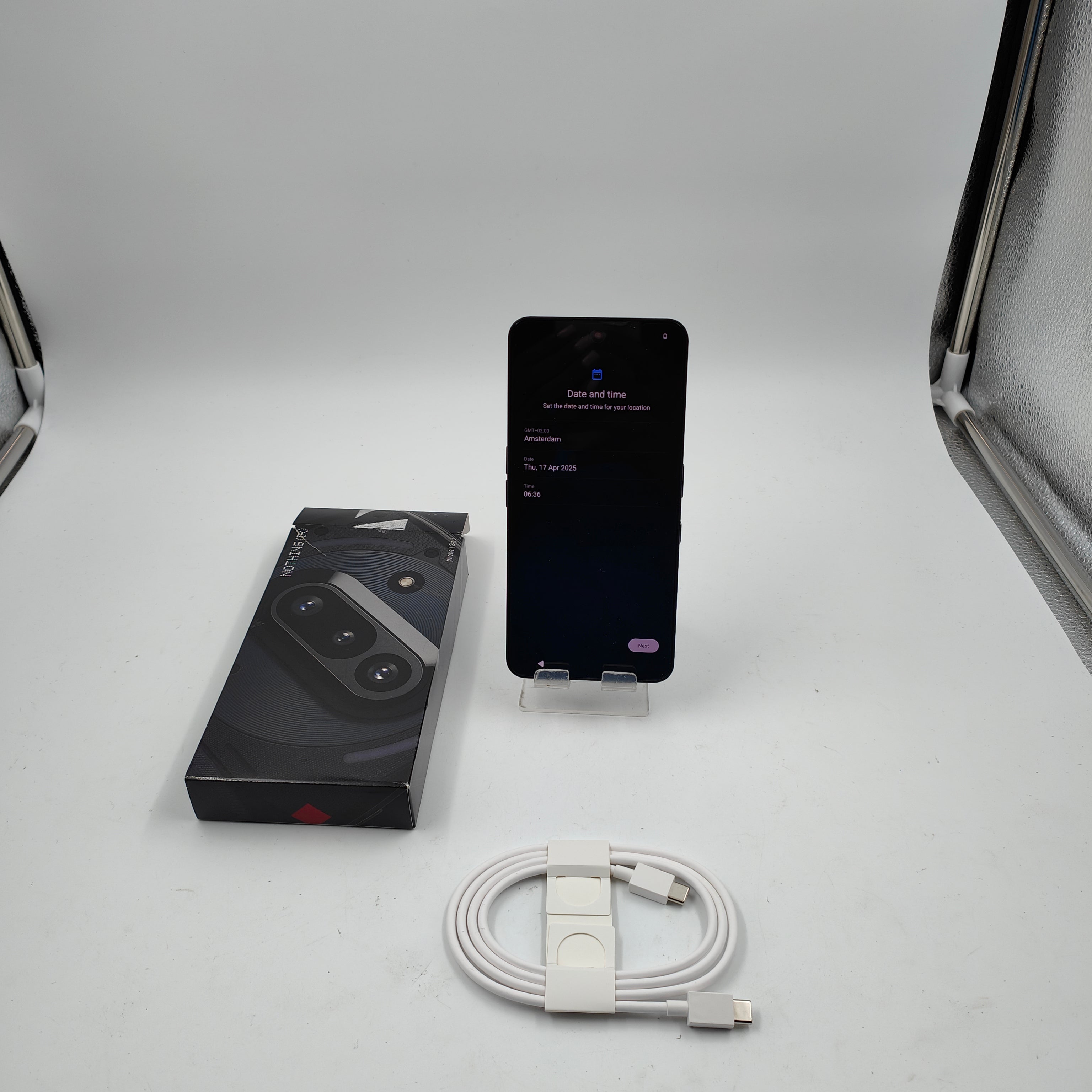 Nothing Tech Nothing Phone (3a) 256 Go Noir