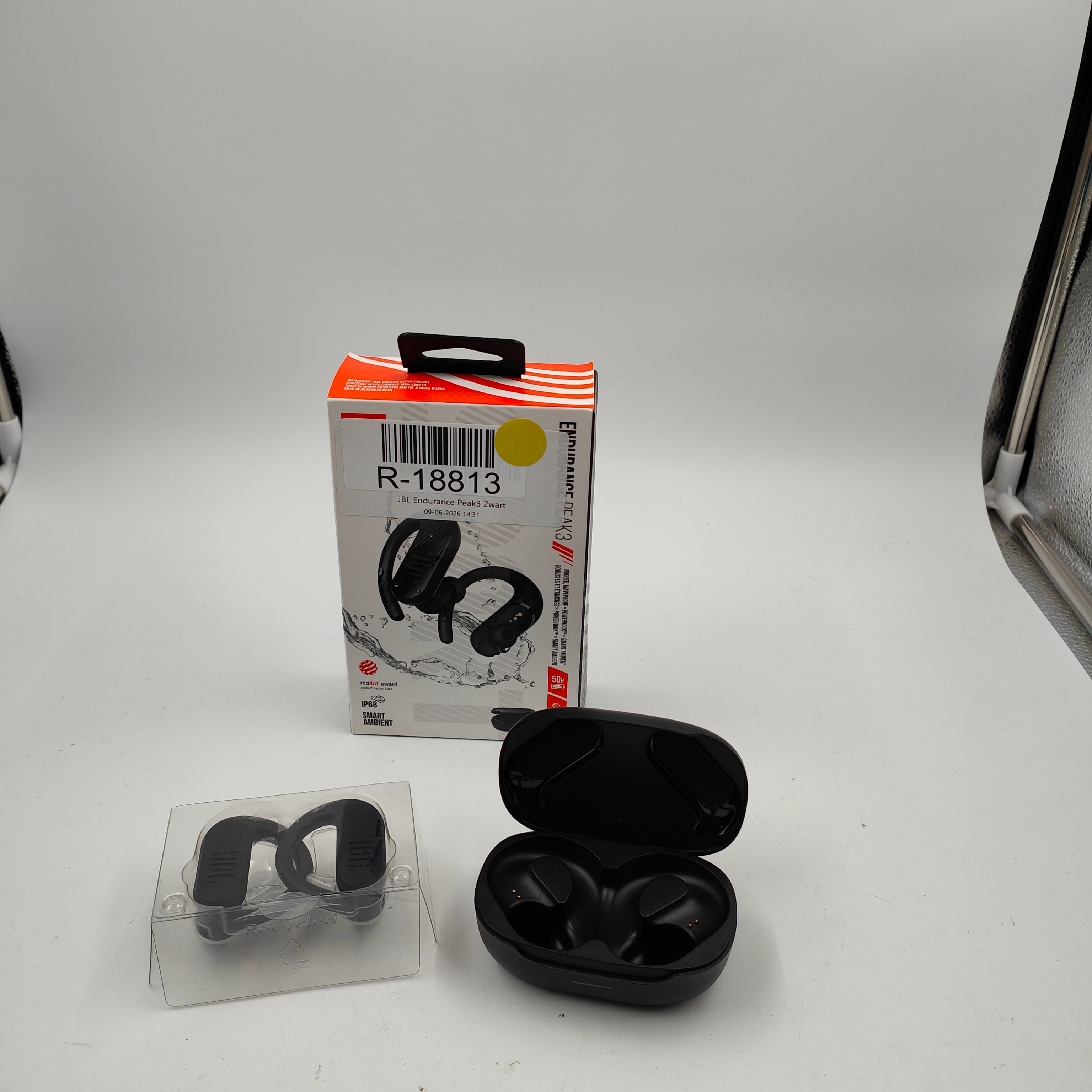 JBL Endurance Peak3 Schwarz