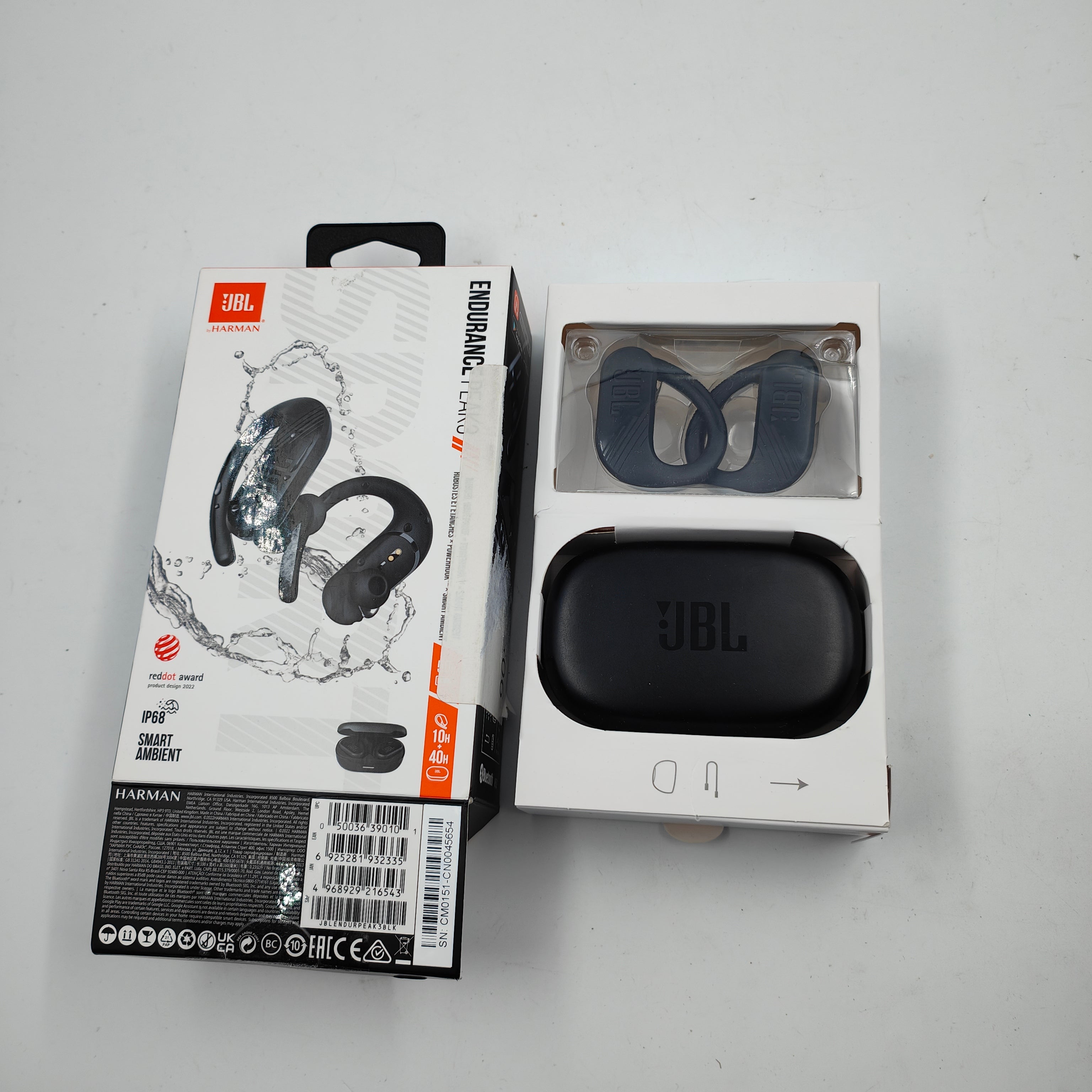 JBL Endurance Peak3 Schwarz