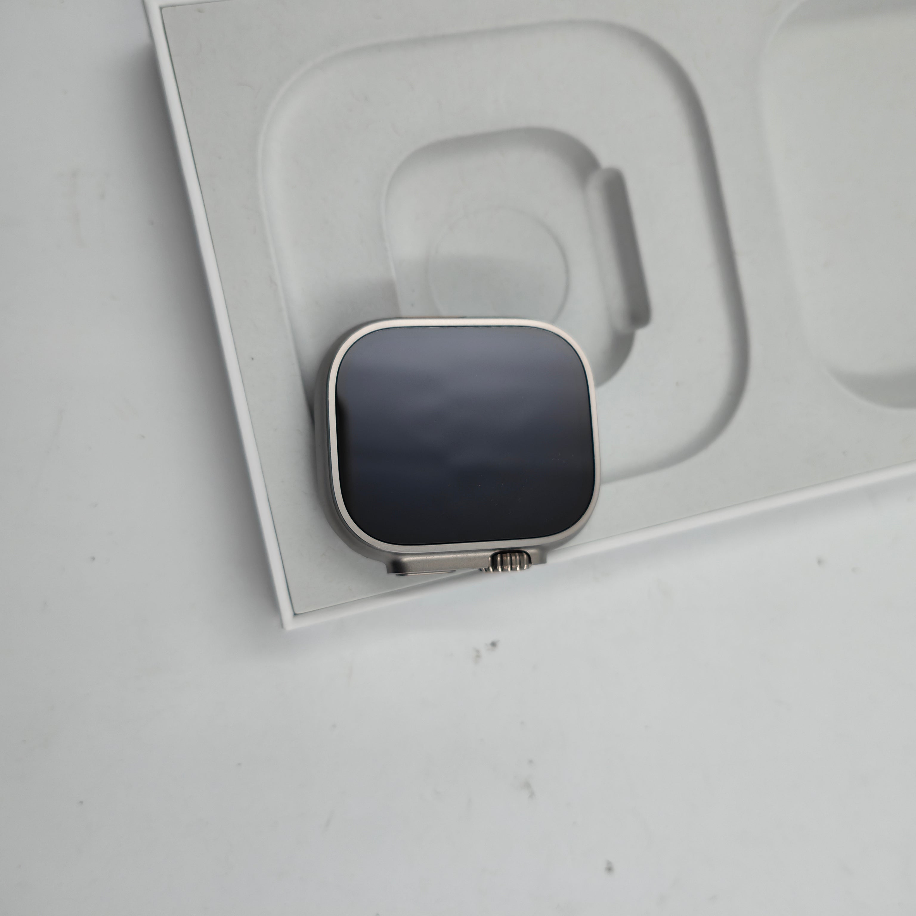 Apple Watch Ultra 2 4G 49mm Silber Trail Band Blau M/L