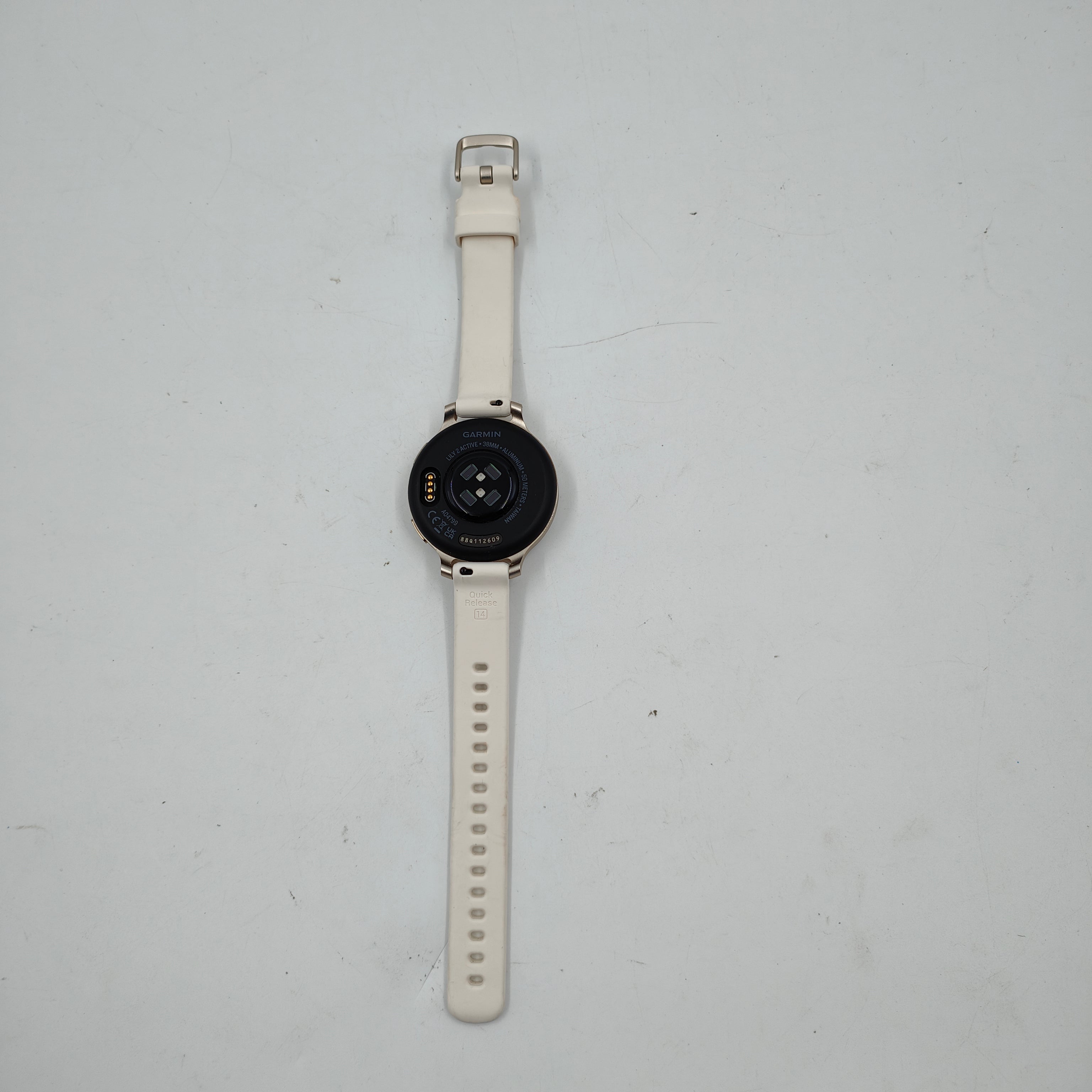Garmin Lily Active Lunar Gold with Bone Silicone Band