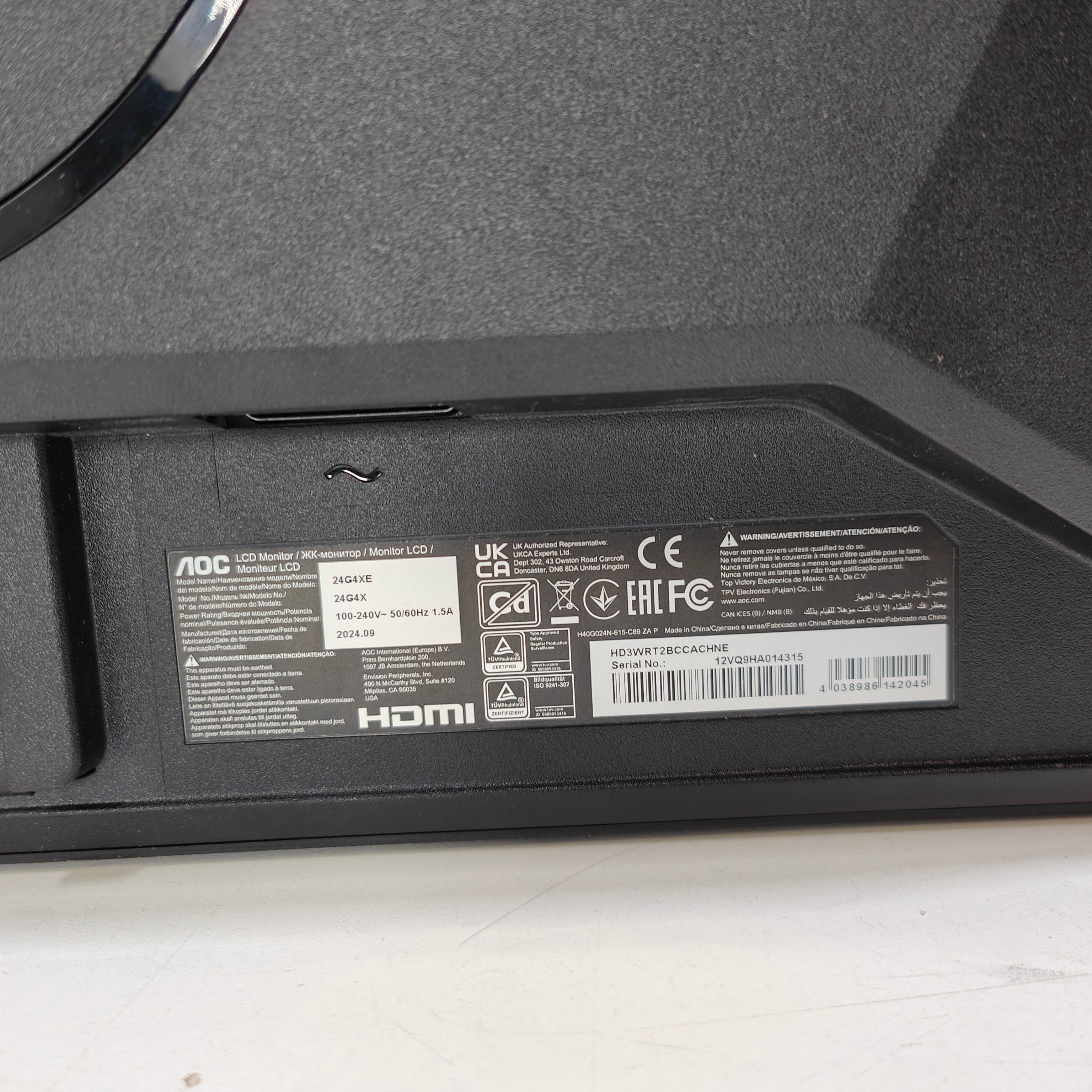 AOC 24G4XE